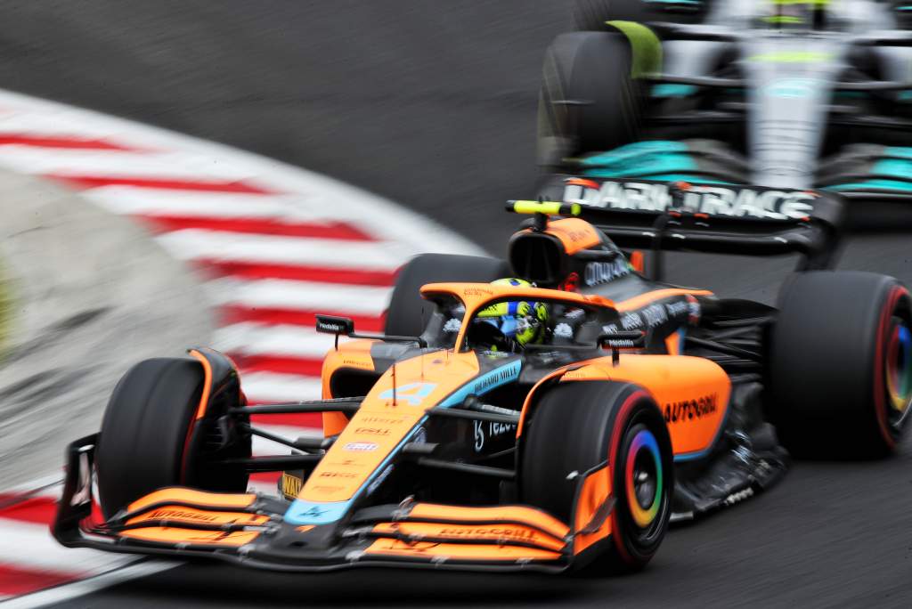 Lando Norris McLaren F1 Hungarian GP