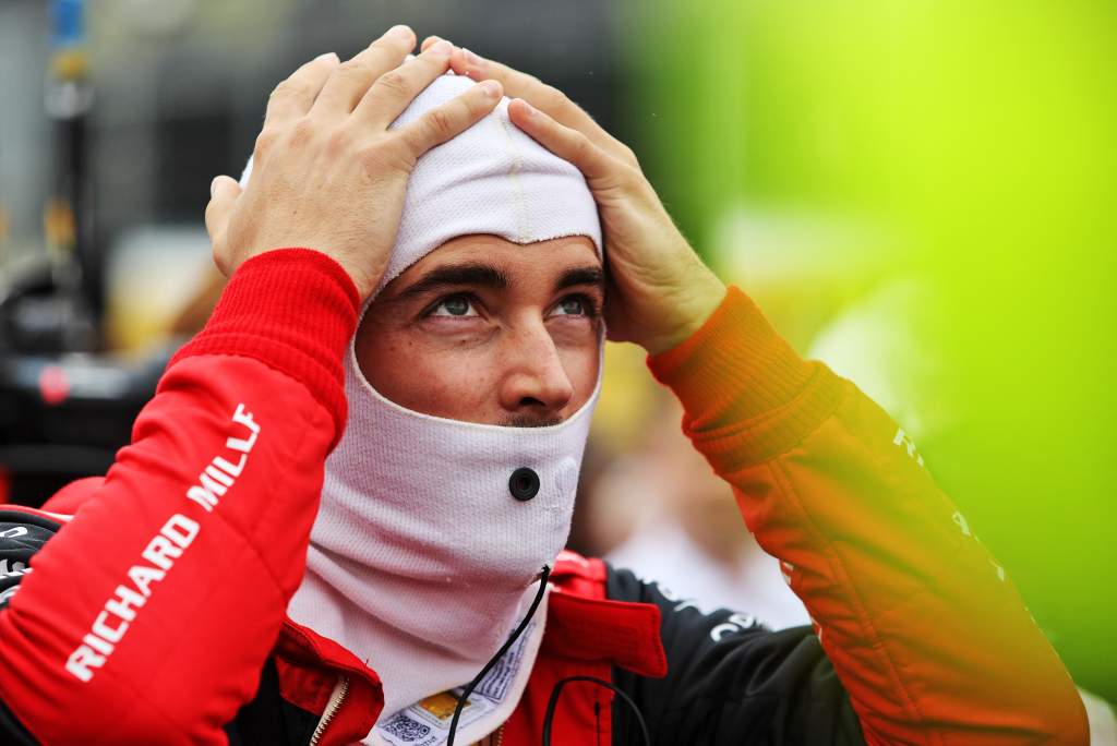 Charles Leclerc Ferrari F1 Hungarian GP
