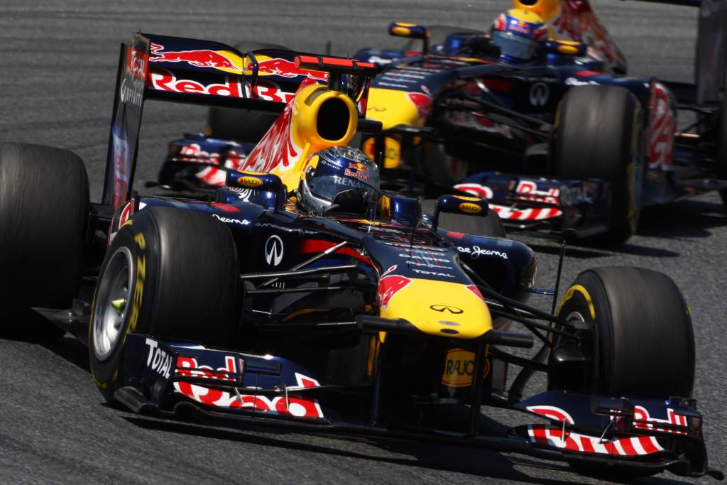 Sebastian Vettel Mark Webber Red Bull F1