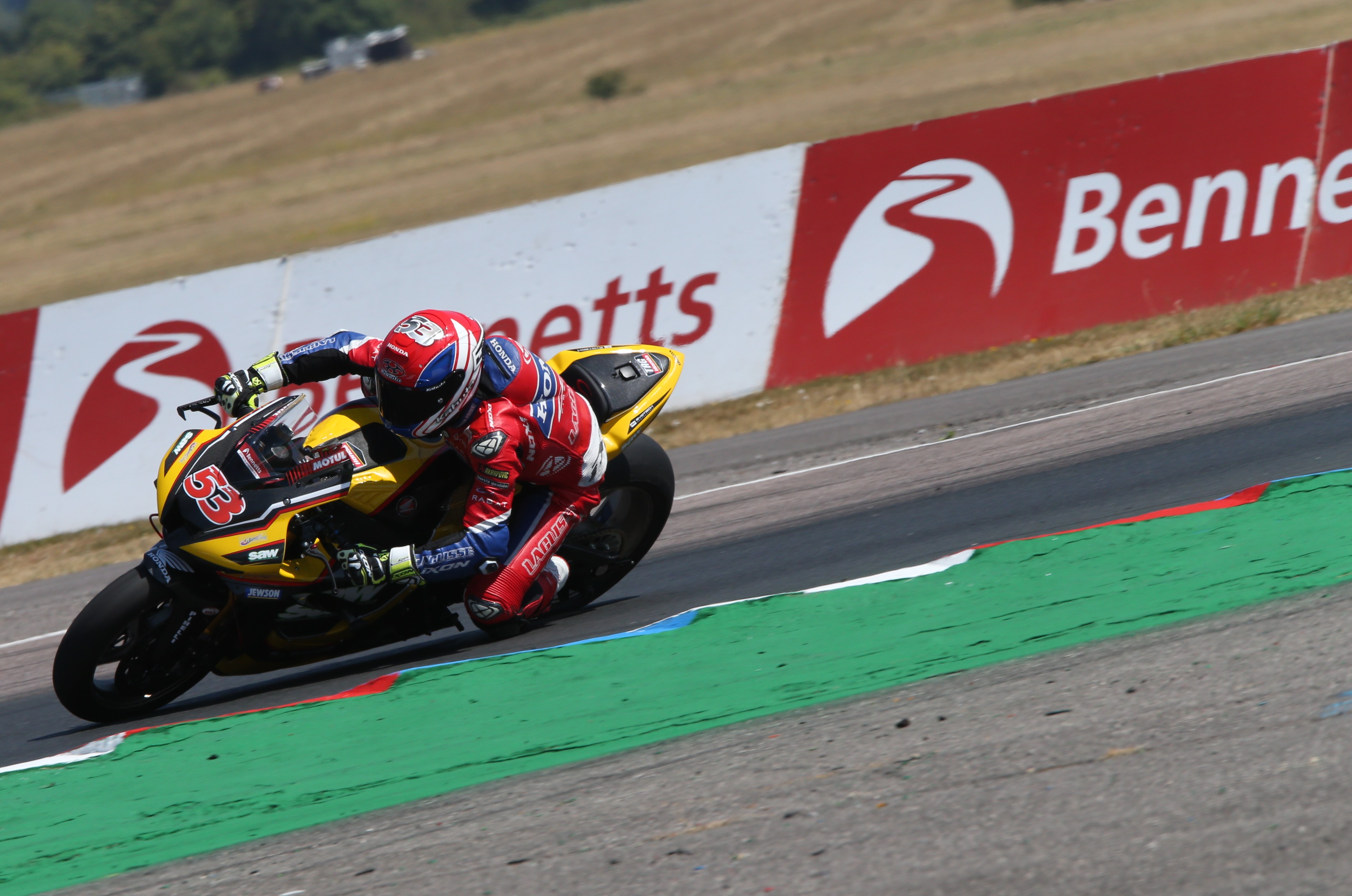 What An Ex Motogp Racer Was Doing At The Back Of The Bsb Grid The Race