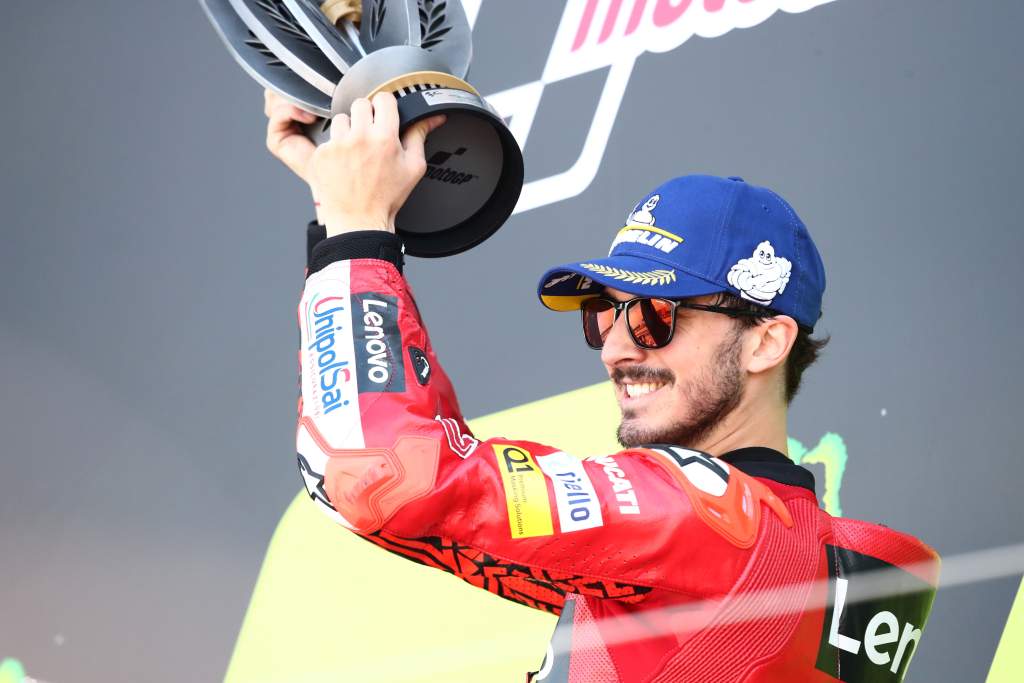 Francesco Bagnaia MotoGP race win