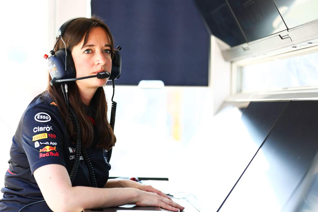 Hannah Schmitz Red Bull F1 strategist