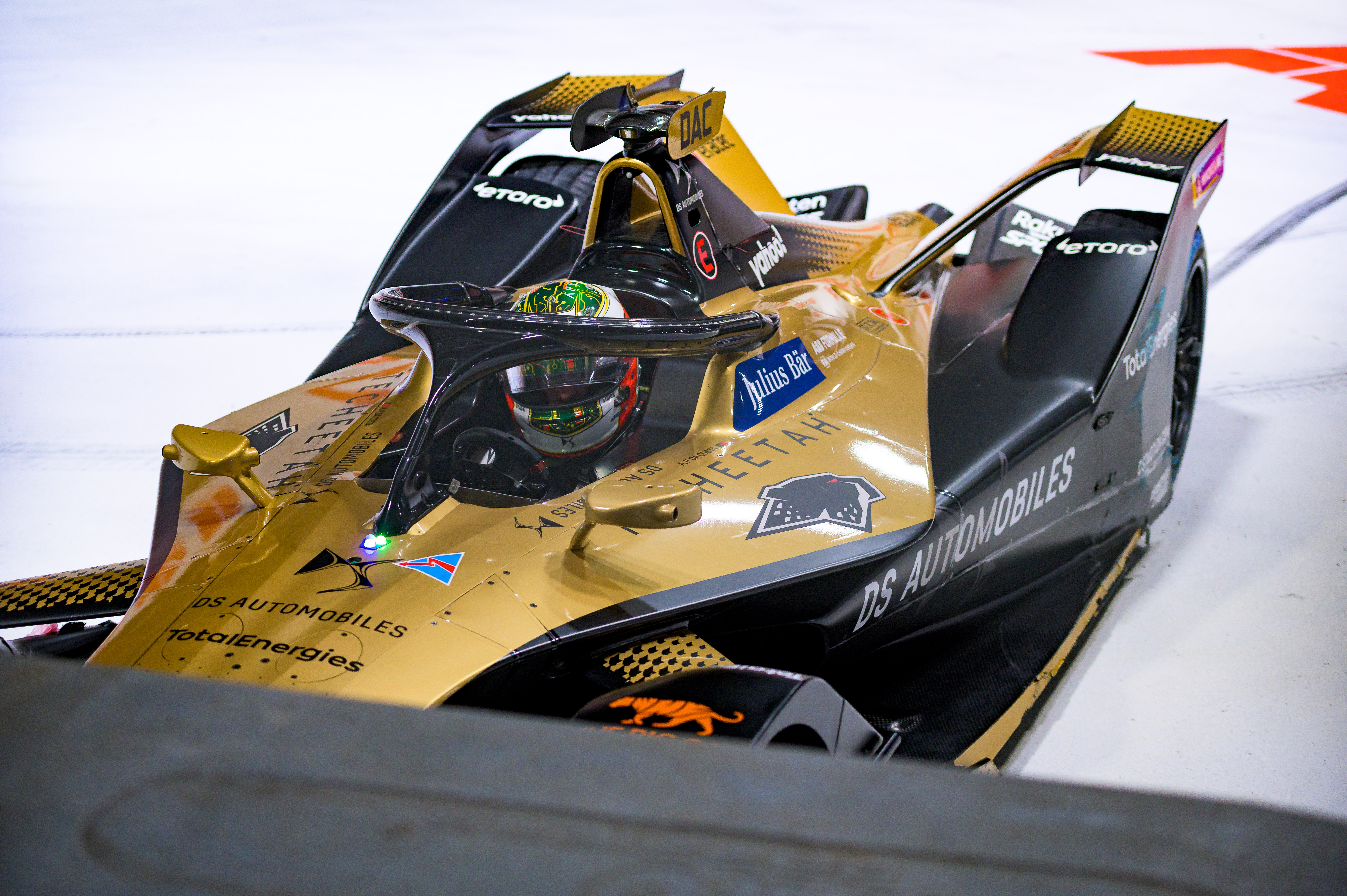 Antonio Felix da Costa DS Techeetah Formula E crash