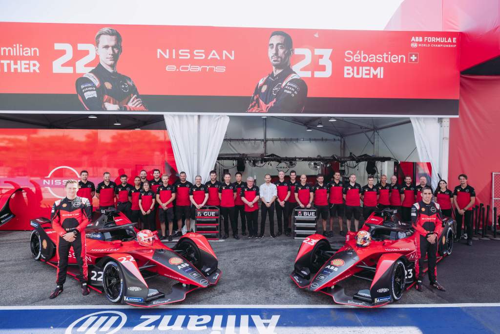 Nissan Formula E Sebastien Buemi Maximilian Guenther