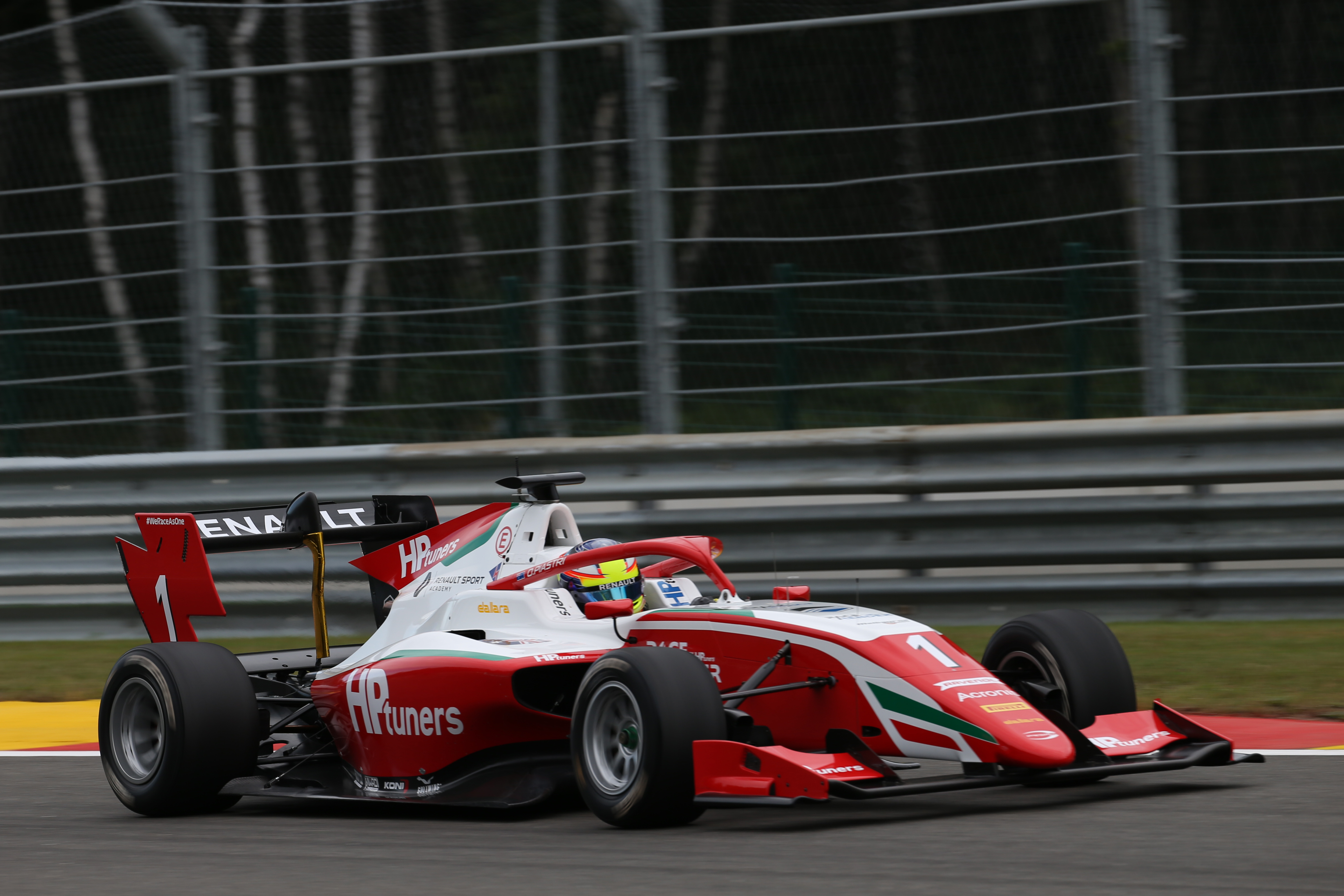 Motor Racing Fia Formula 3 Championship Friday Spa Francorchamps, Belgium