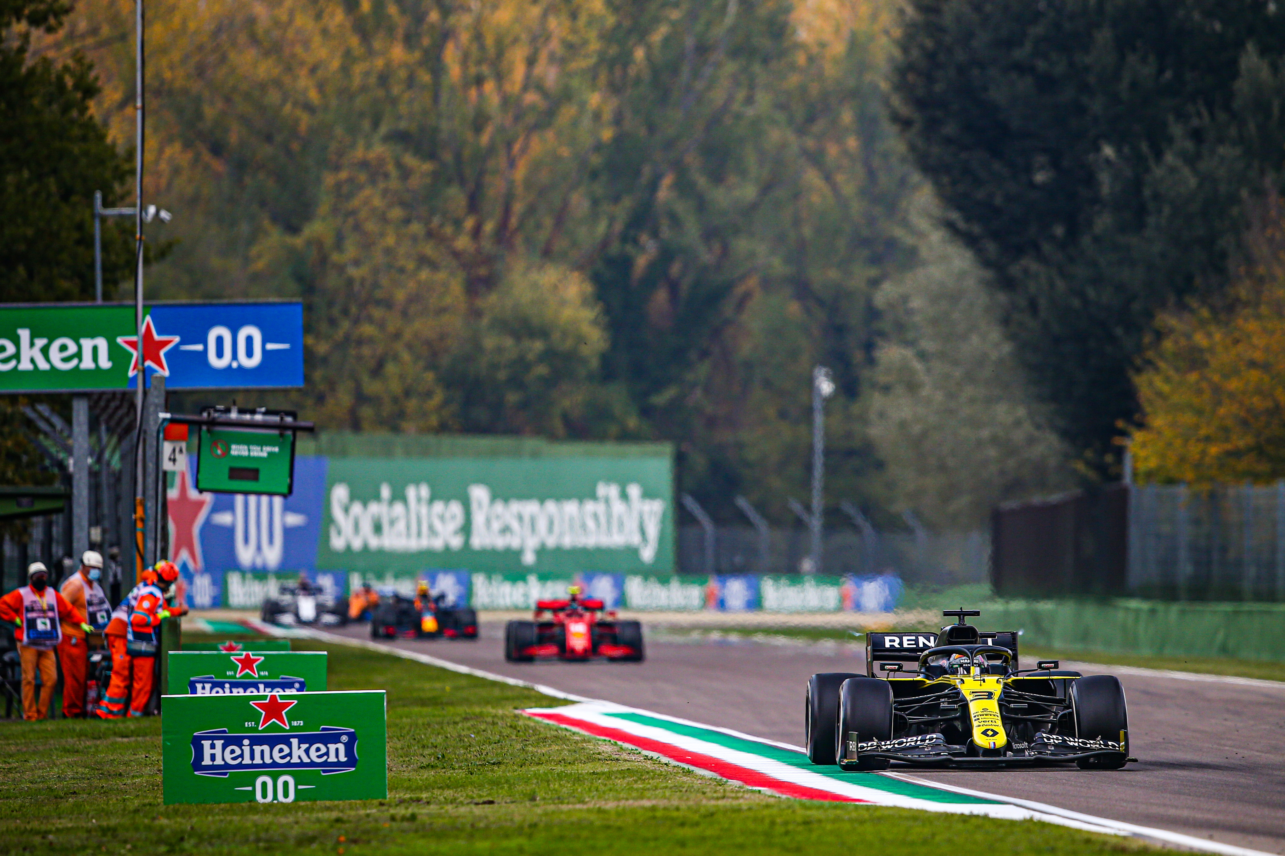 Motor Racing Formula One World Championship Emilia Romagna Grand Prix Race Day Imola, Italy