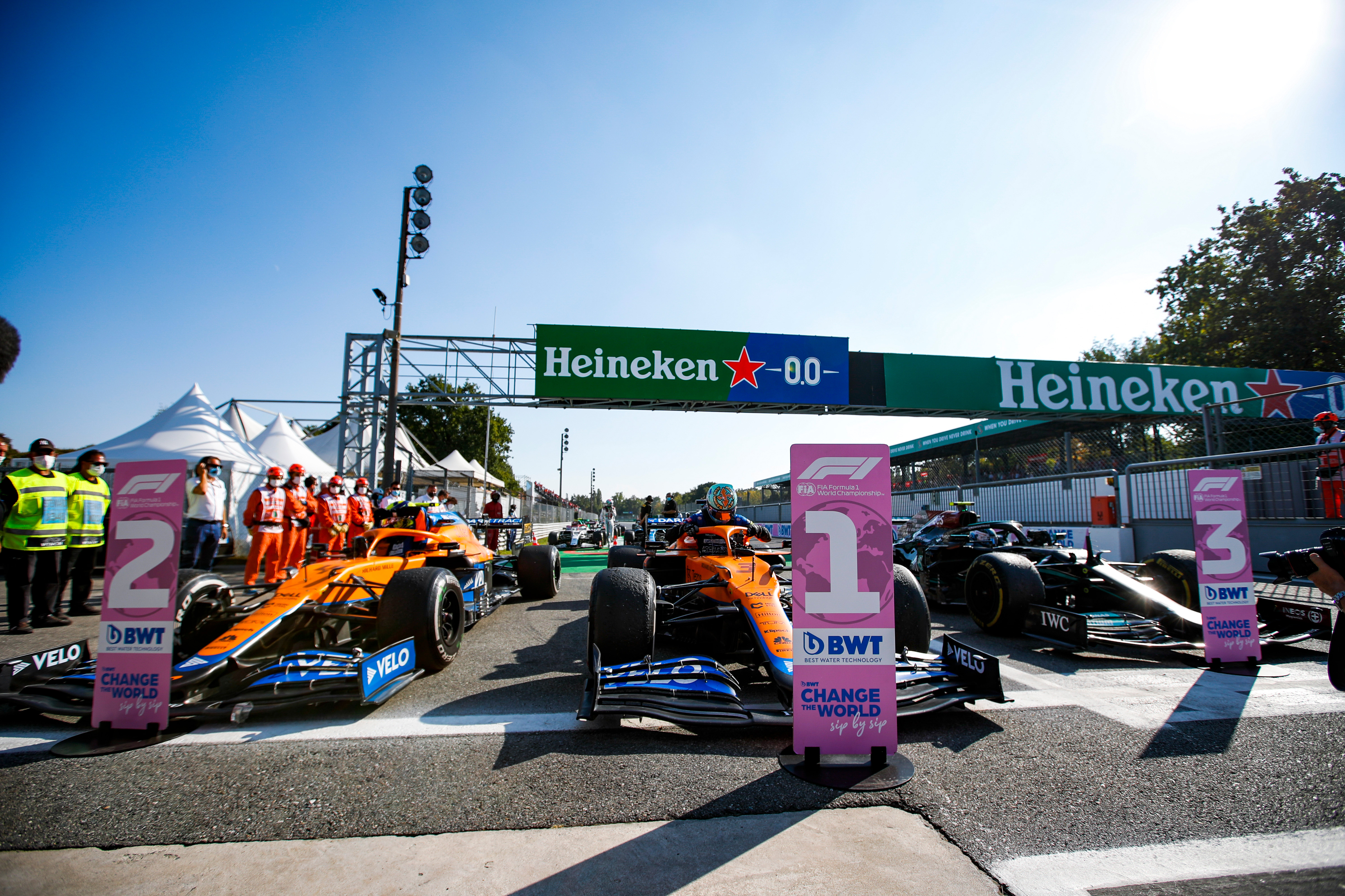 Motor Racing Formula One World Championship Italian Grand Prix Race Day Monza, Italy