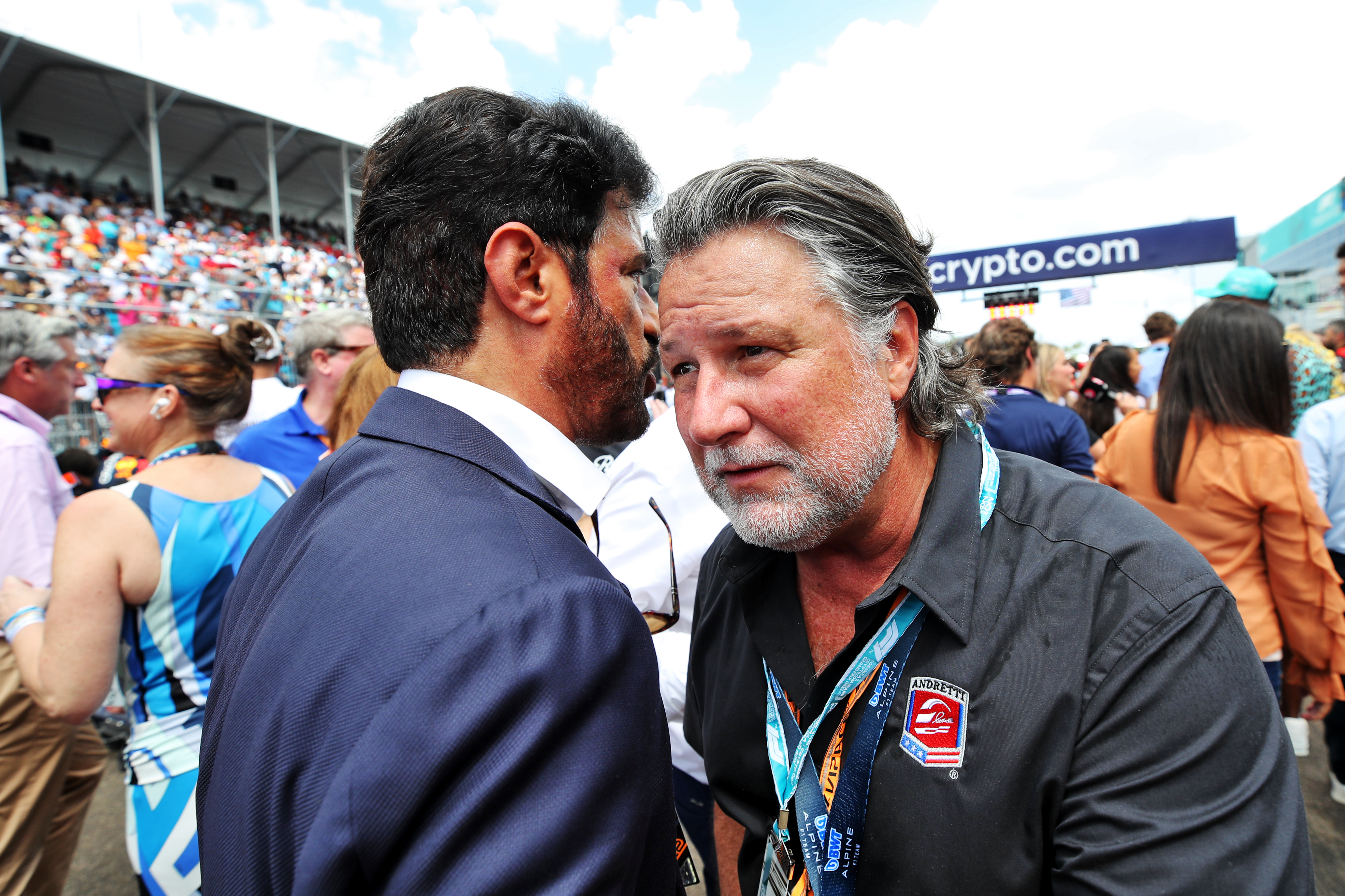 Mohammed Ben Sulayem Michael Andretti FIA F1