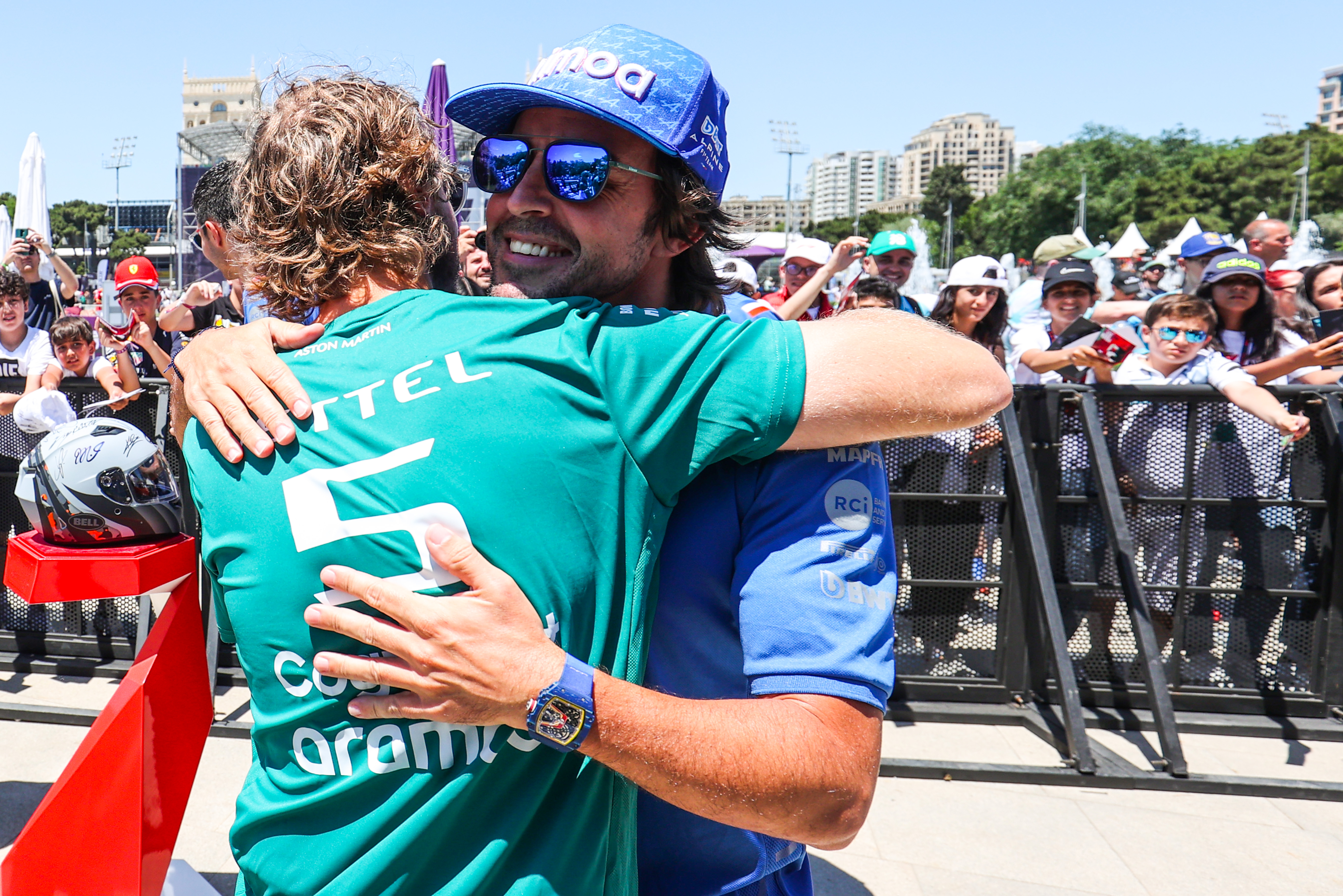 Motor Racing Formula One World Championship Azerbaijan Grand Prix Qualifying Day Baku, Azerbaijan