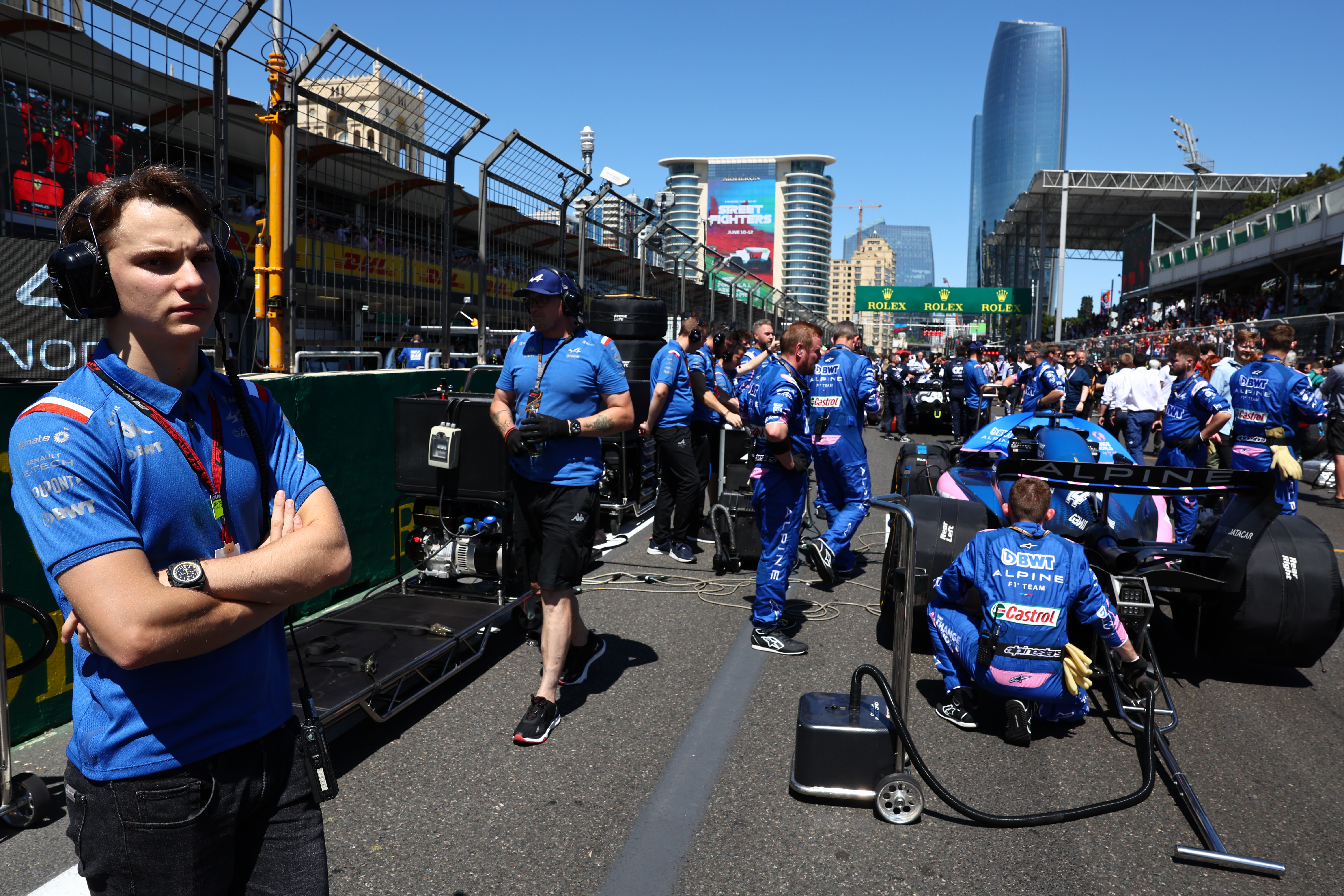 Motor Racing Formula One World Championship Azerbaijan Grand Prix Race Day Baku, Azerbaijan