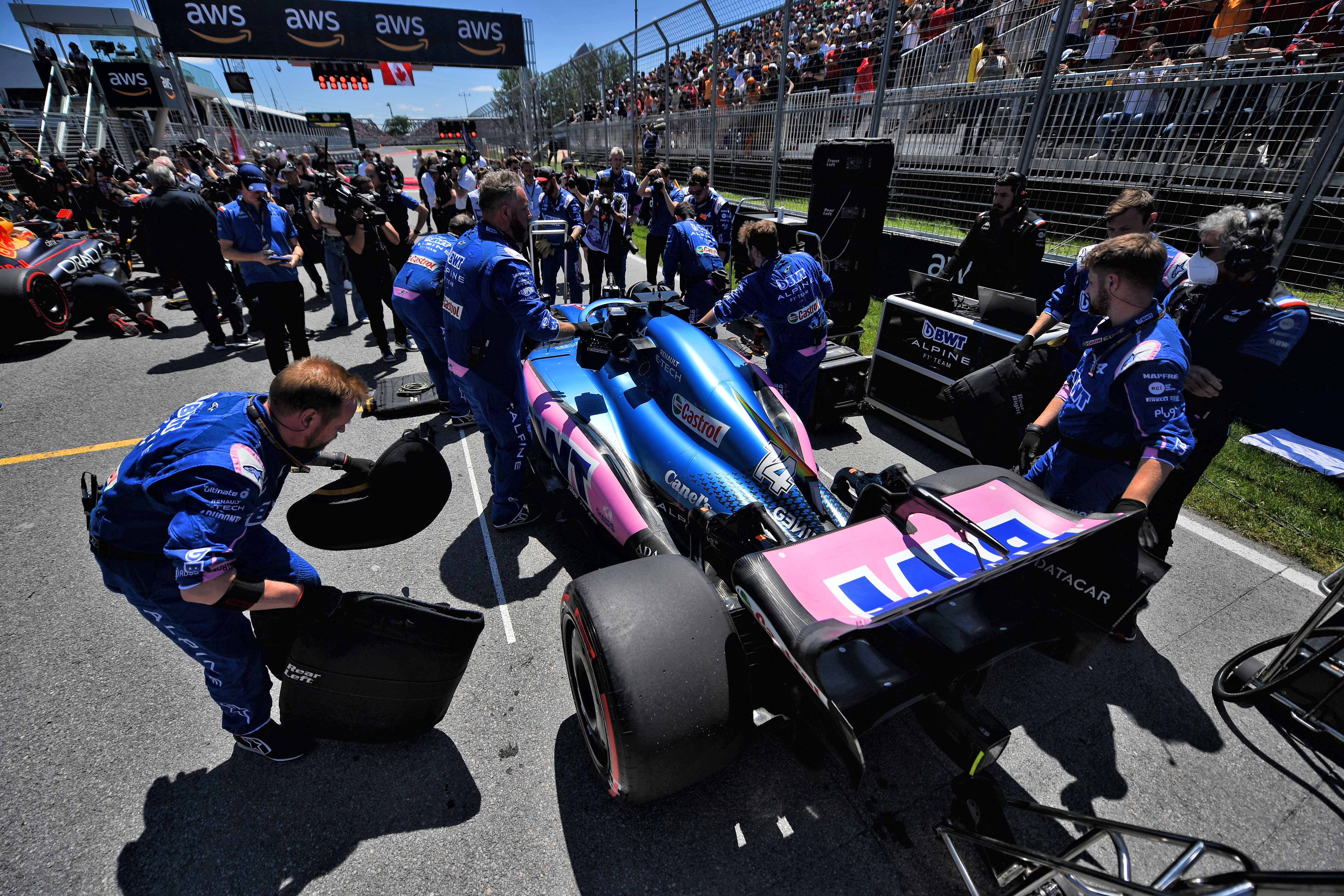 Motor Racing Formula One World Championship Canadian Grand Prix Race Day Montreal, Canada