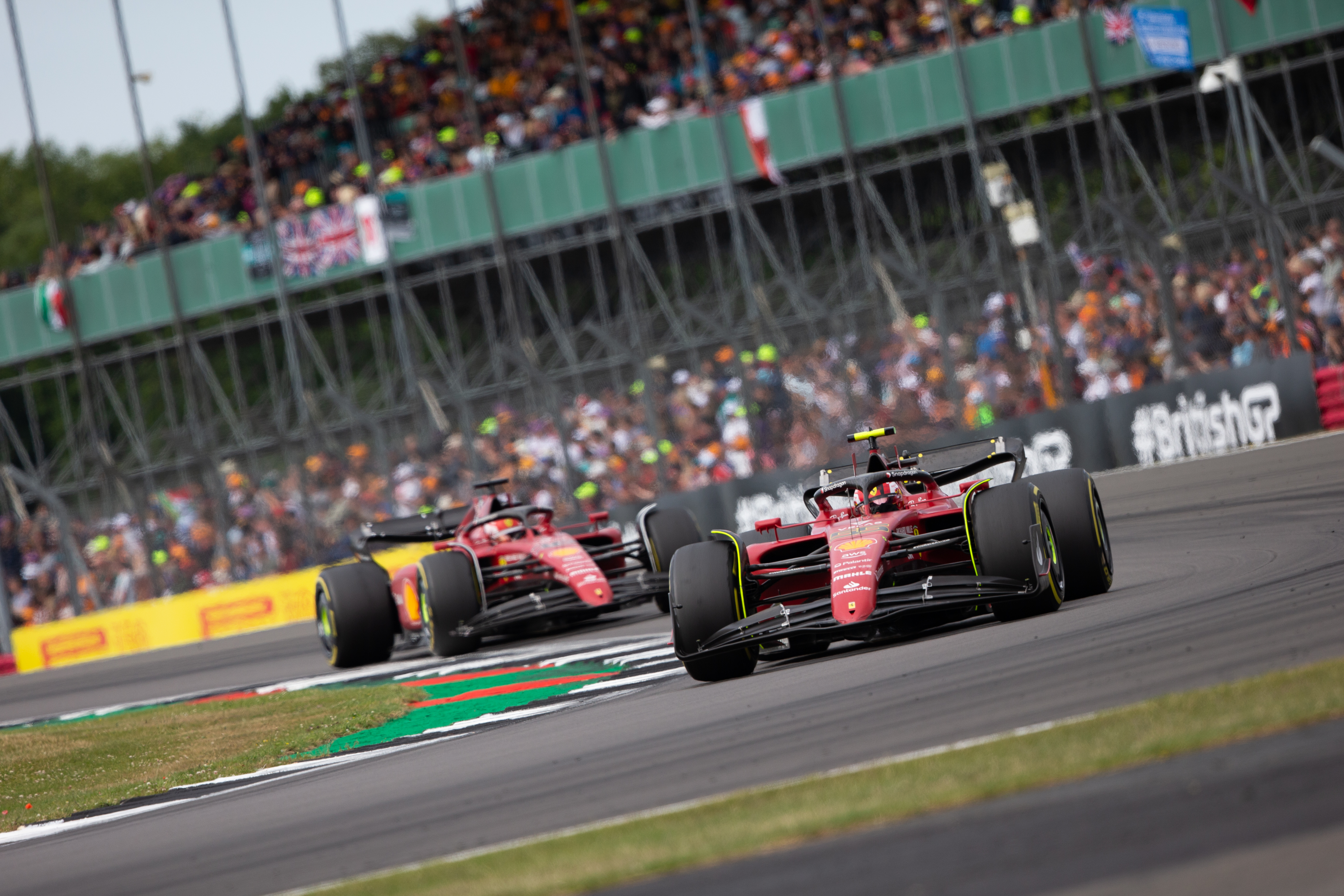 Motor Racing Formula One World Championship British Grand Prix Race Day Silverstone, England