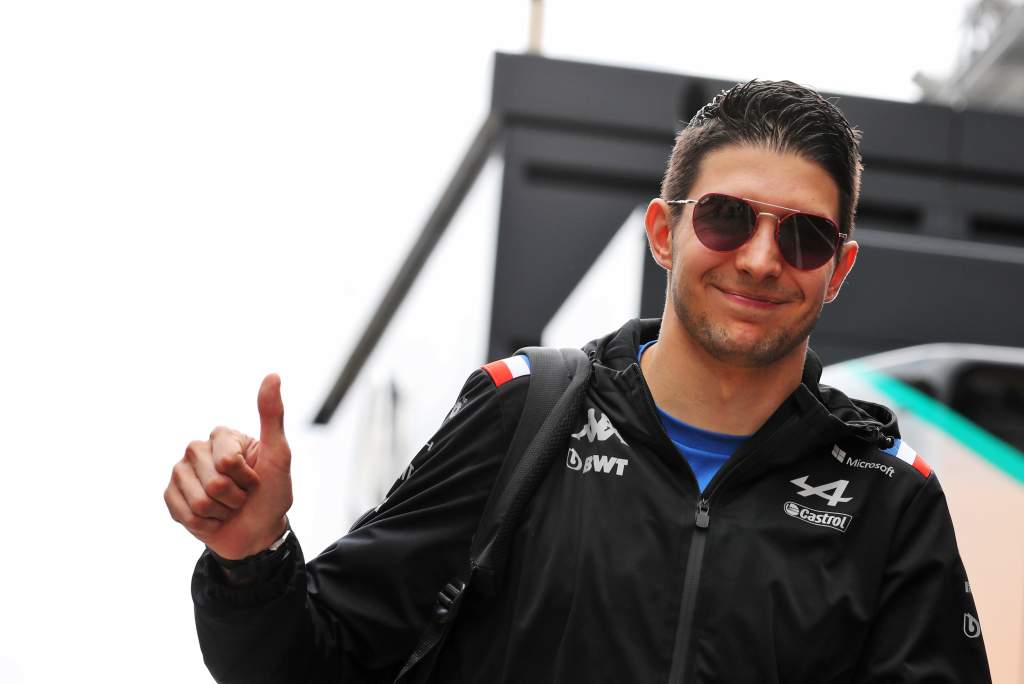 Esteban Ocon Alpine F1