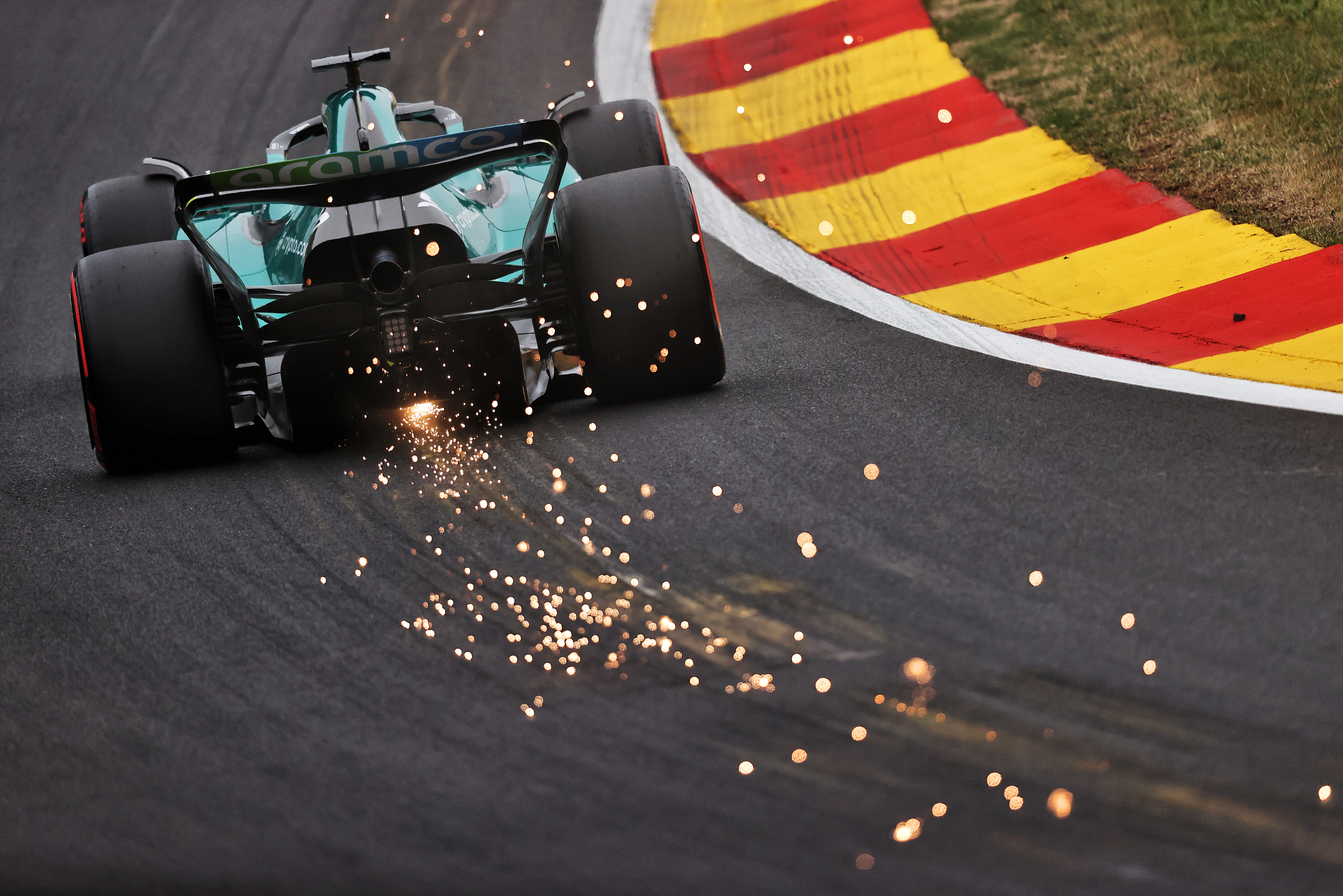 Motor Racing Formula One World Championship Belgian Grand Prix Practice Day Spa Francorchamps, Belgium