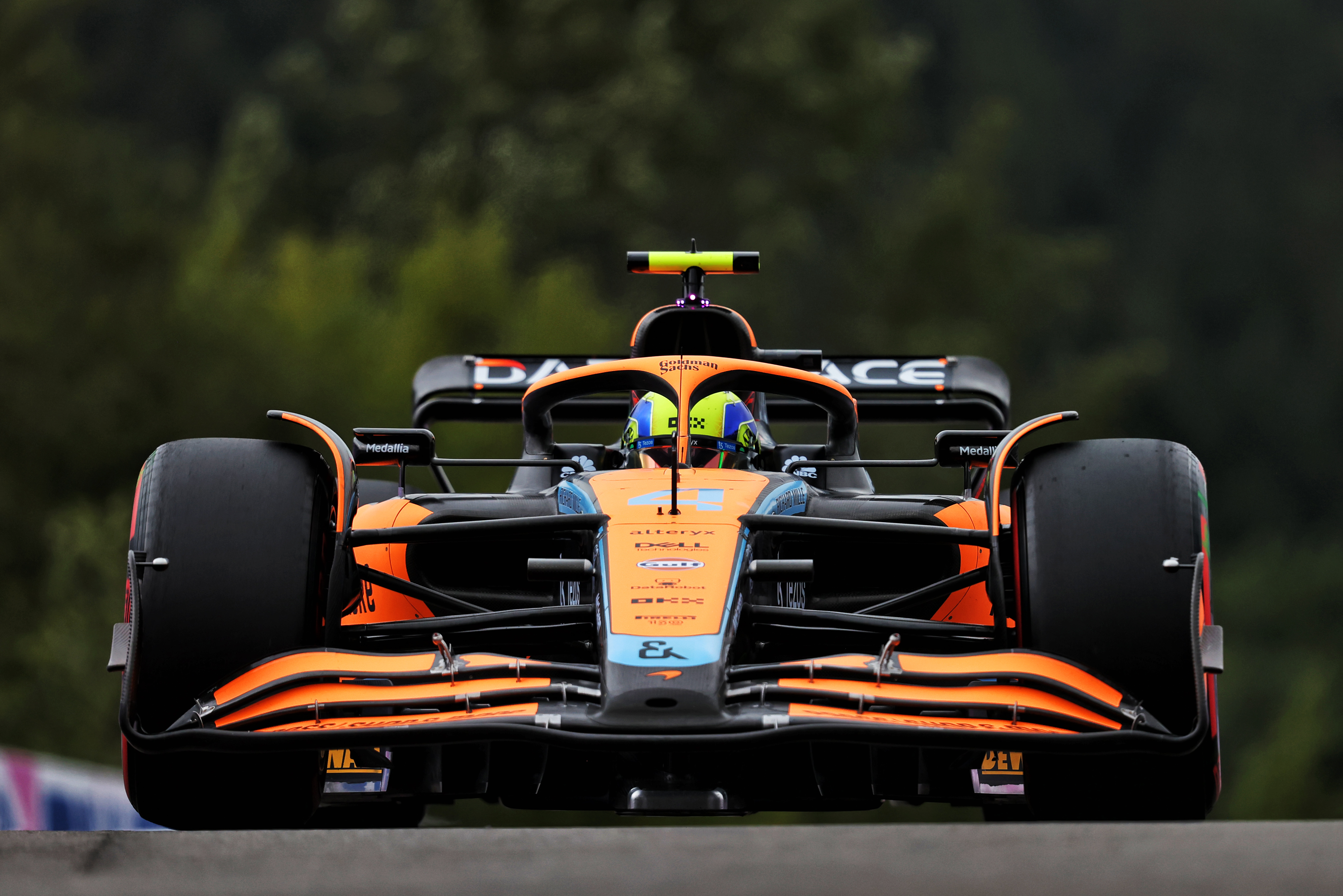 Motor Racing Formula One World Championship Belgian Grand Prix Practice Day Spa Francorchamps, Belgium