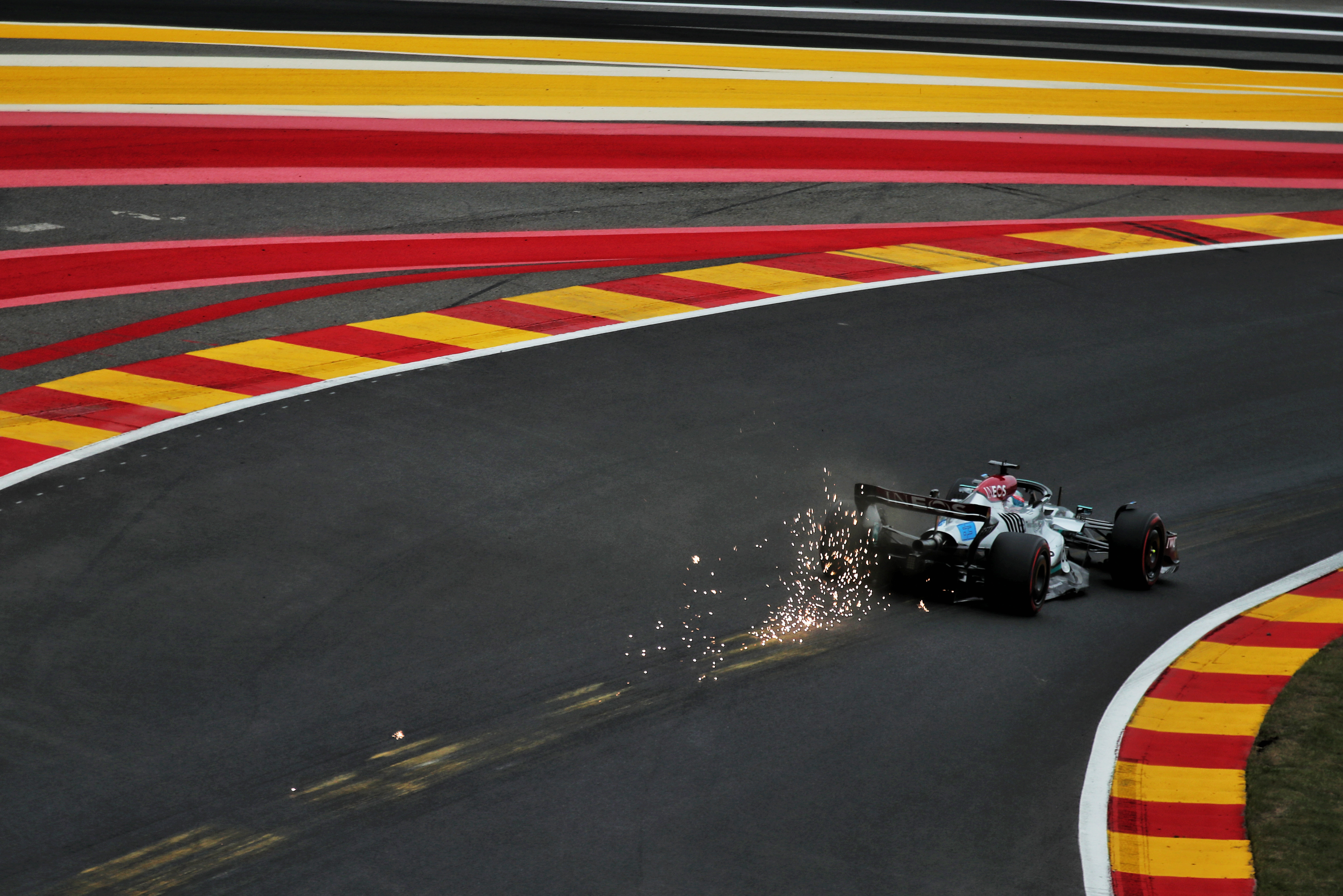 Motor Racing Formula One World Championship Belgian Grand Prix Practice Day Spa Francorchamps, Belgium