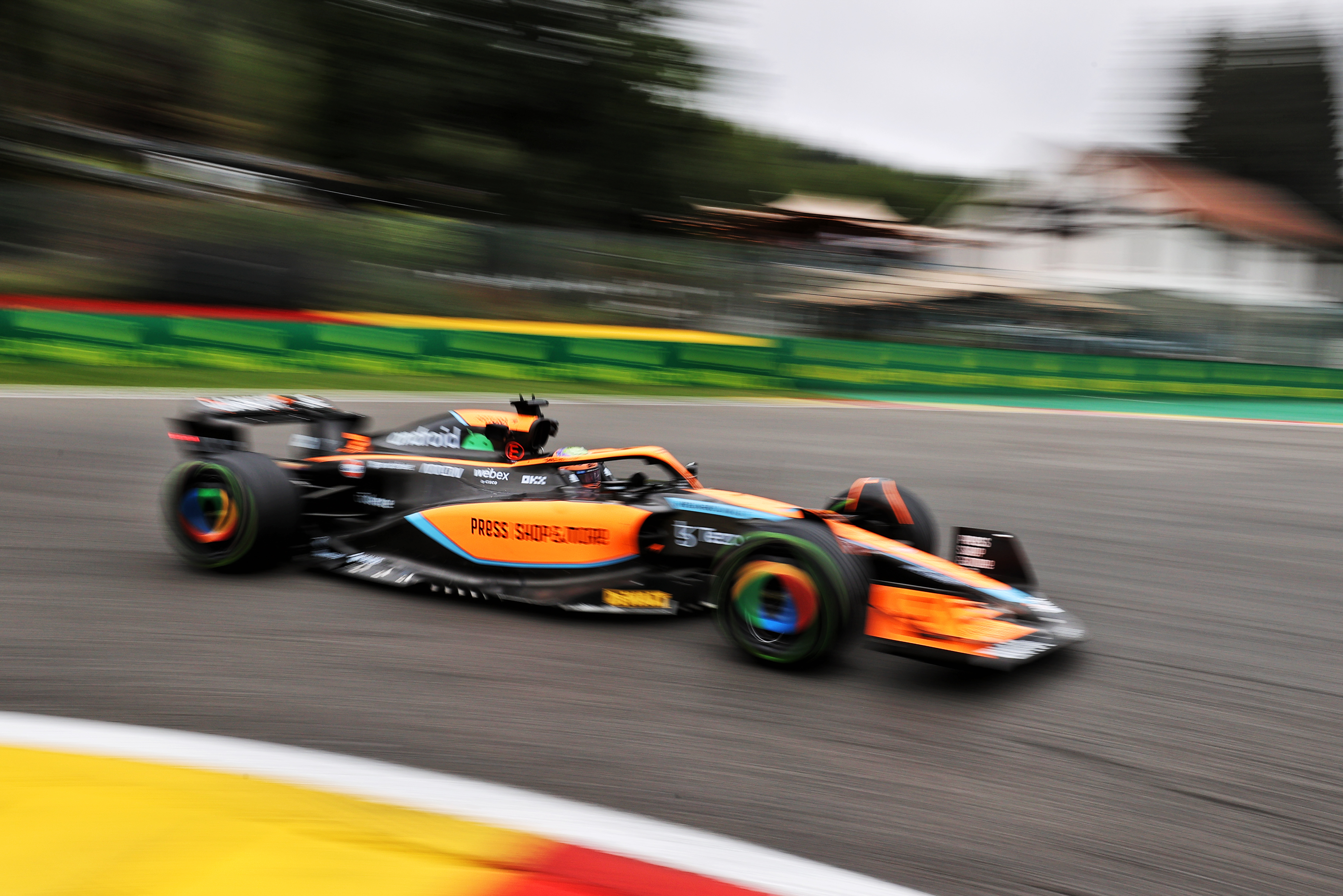 Motor Racing Formula One World Championship Belgian Grand Prix Practice Day Spa Francorchamps, Belgium