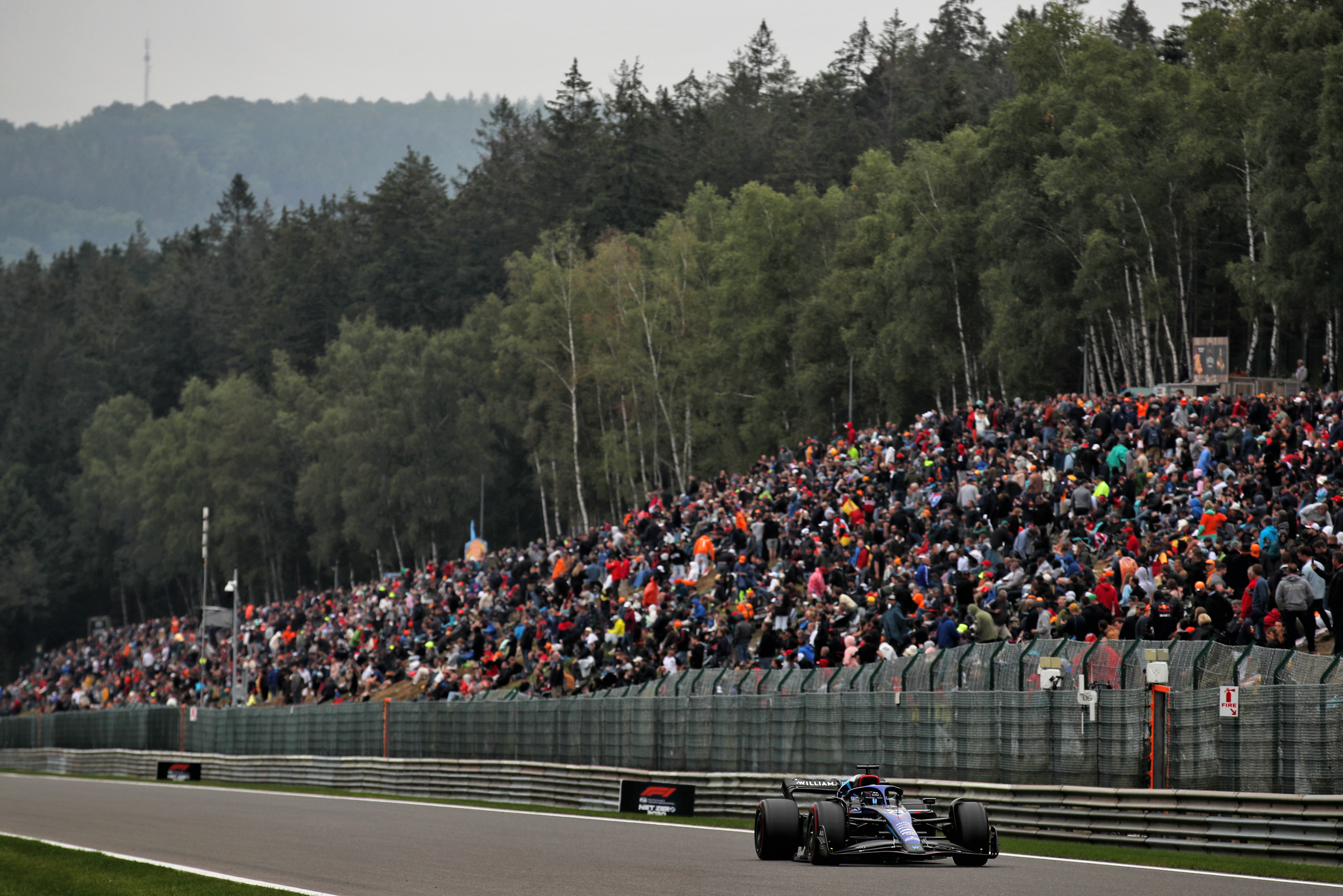 Motor Racing Formula One World Championship Belgian Grand Prix Qualifying Day Spa Francorchamps, Belgium