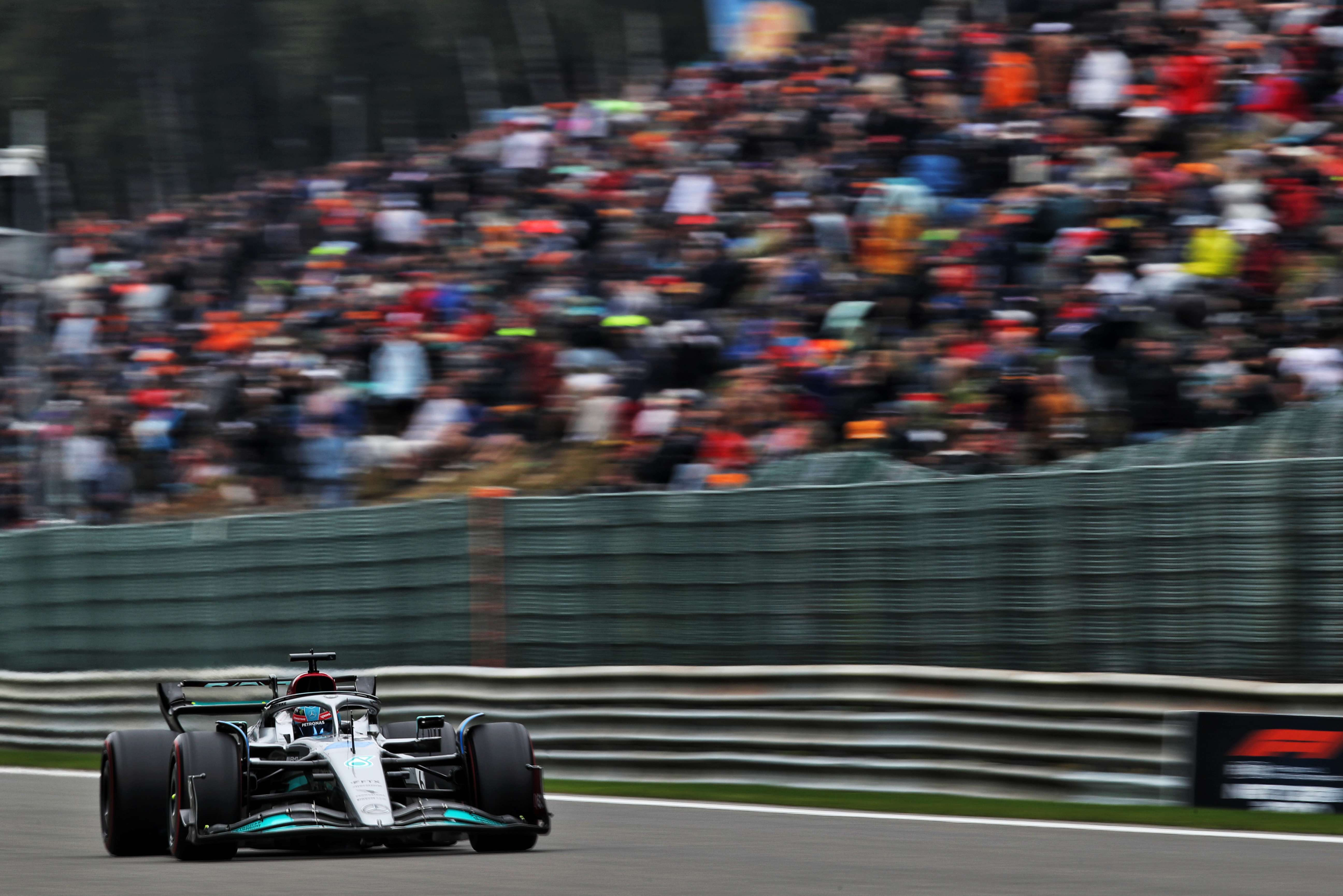 Motor Racing Formula One World Championship Belgian Grand Prix Qualifying Day Spa Francorchamps, Belgium