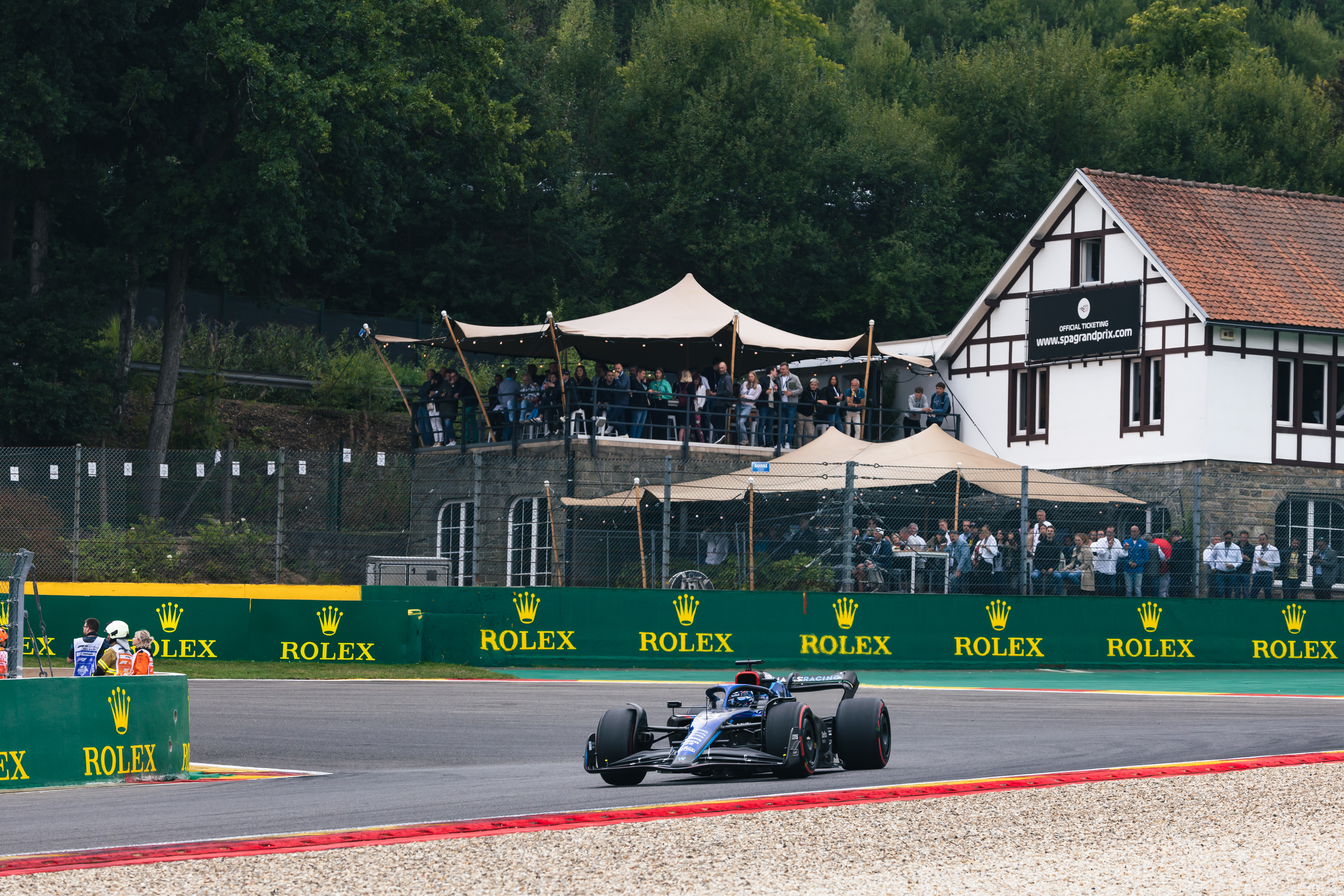 Motor Racing Formula One World Championship Belgian Grand Prix Qualifying Day Spa Francorchamps, Belgium