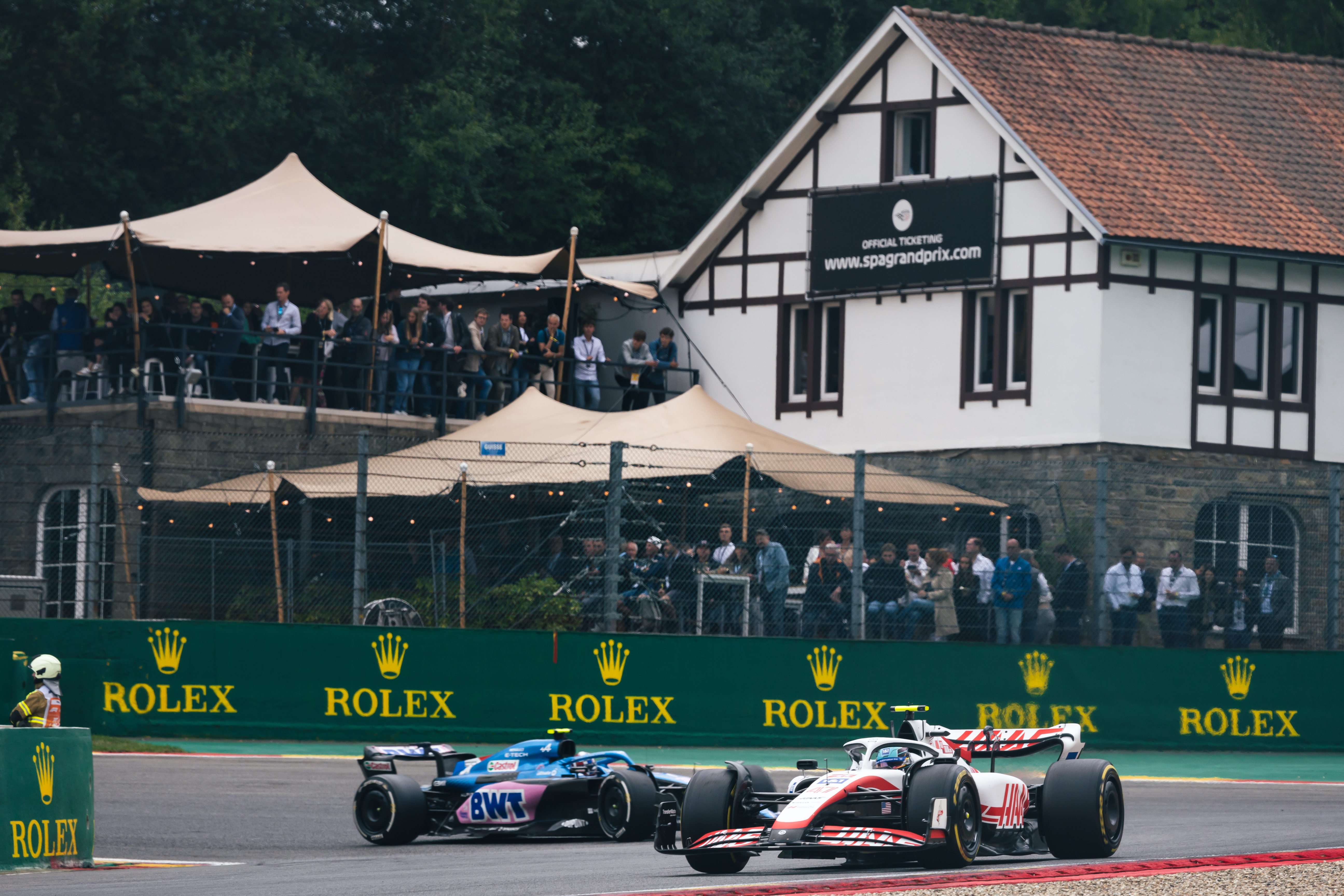 Motor Racing Formula One World Championship Belgian Grand Prix Qualifying Day Spa Francorchamps, Belgium