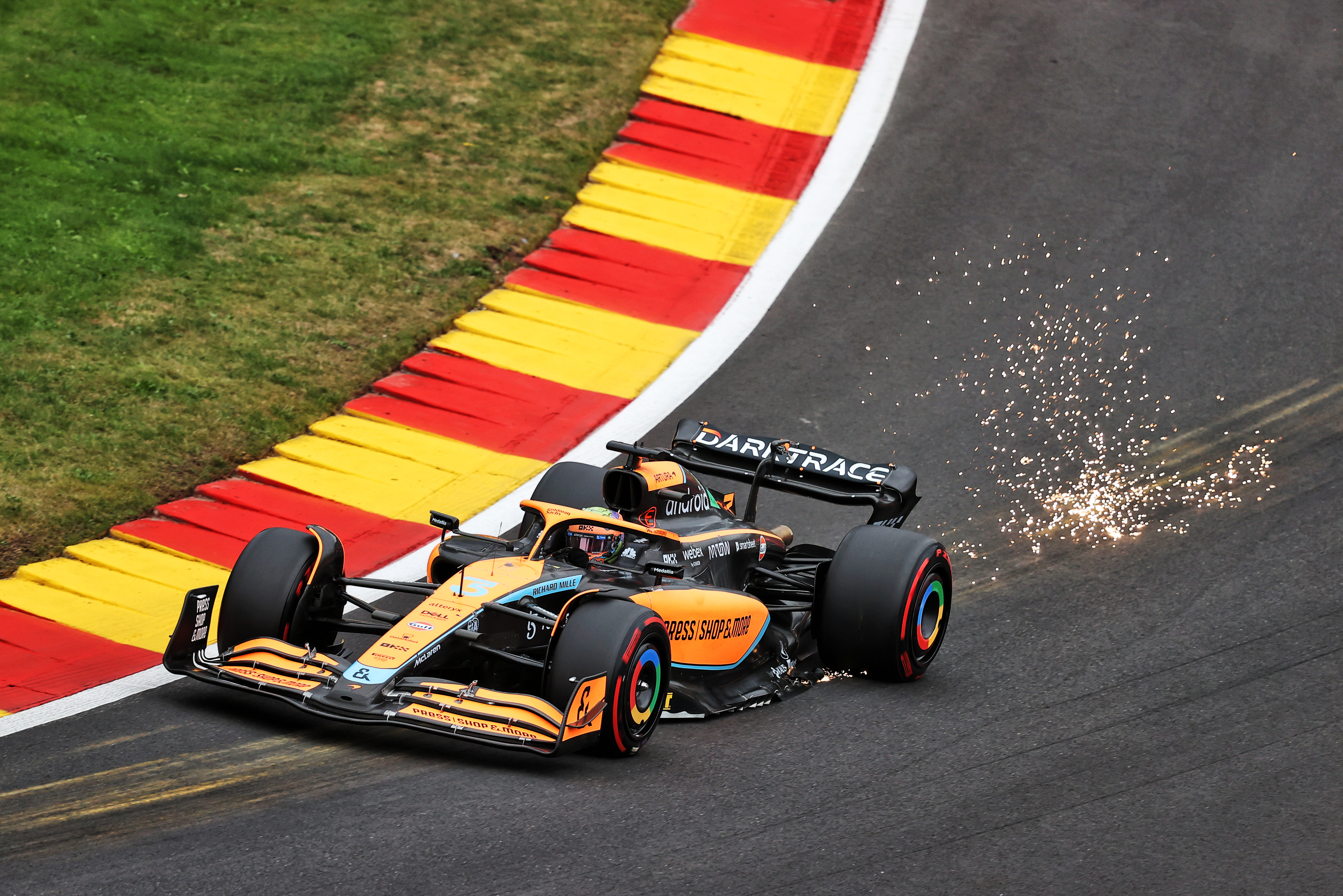 Motor Racing Formula One World Championship Belgian Grand Prix Qualifying Day Spa Francorchamps, Belgium