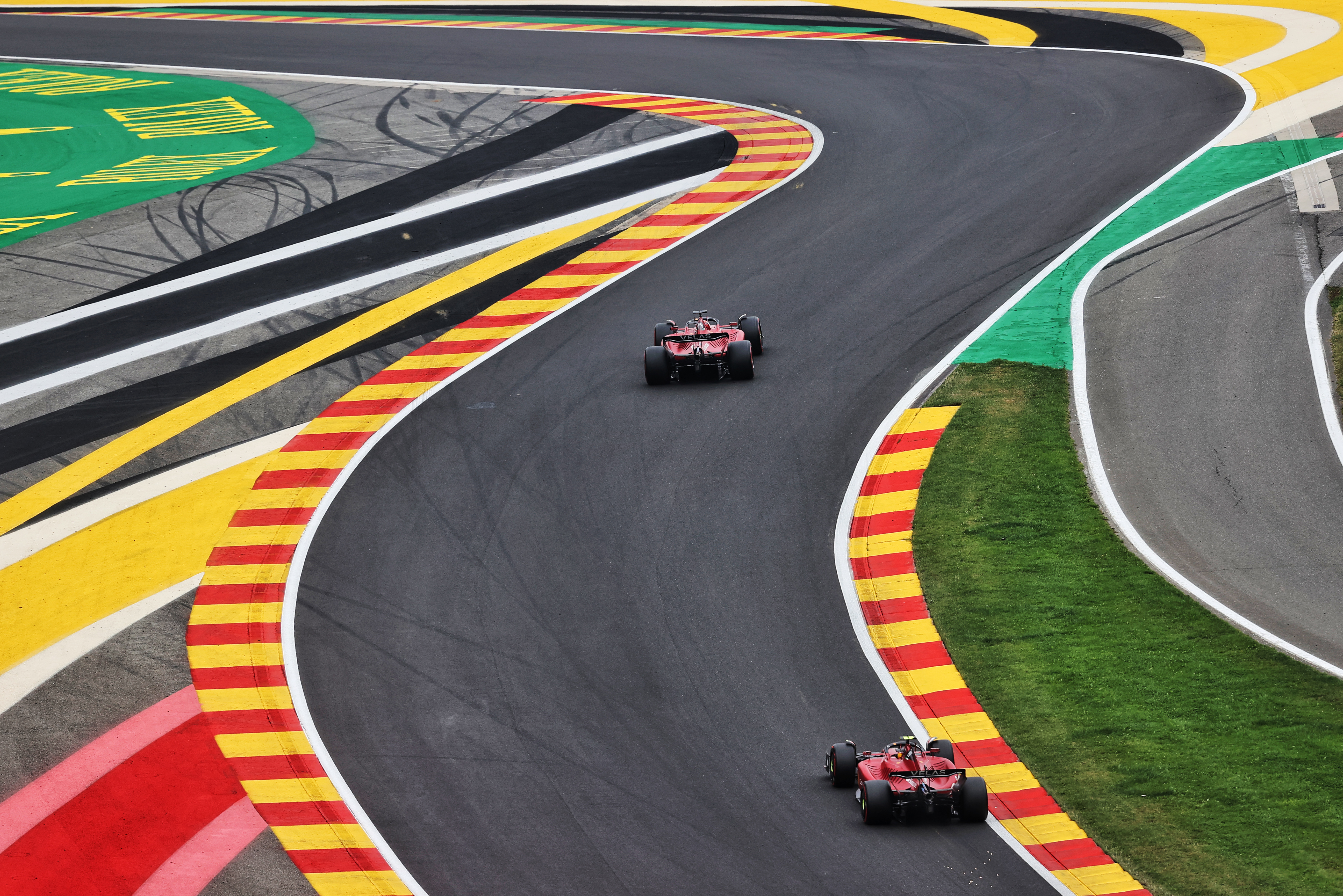 Motor Racing Formula One World Championship Belgian Grand Prix Qualifying Day Spa Francorchamps, Belgium