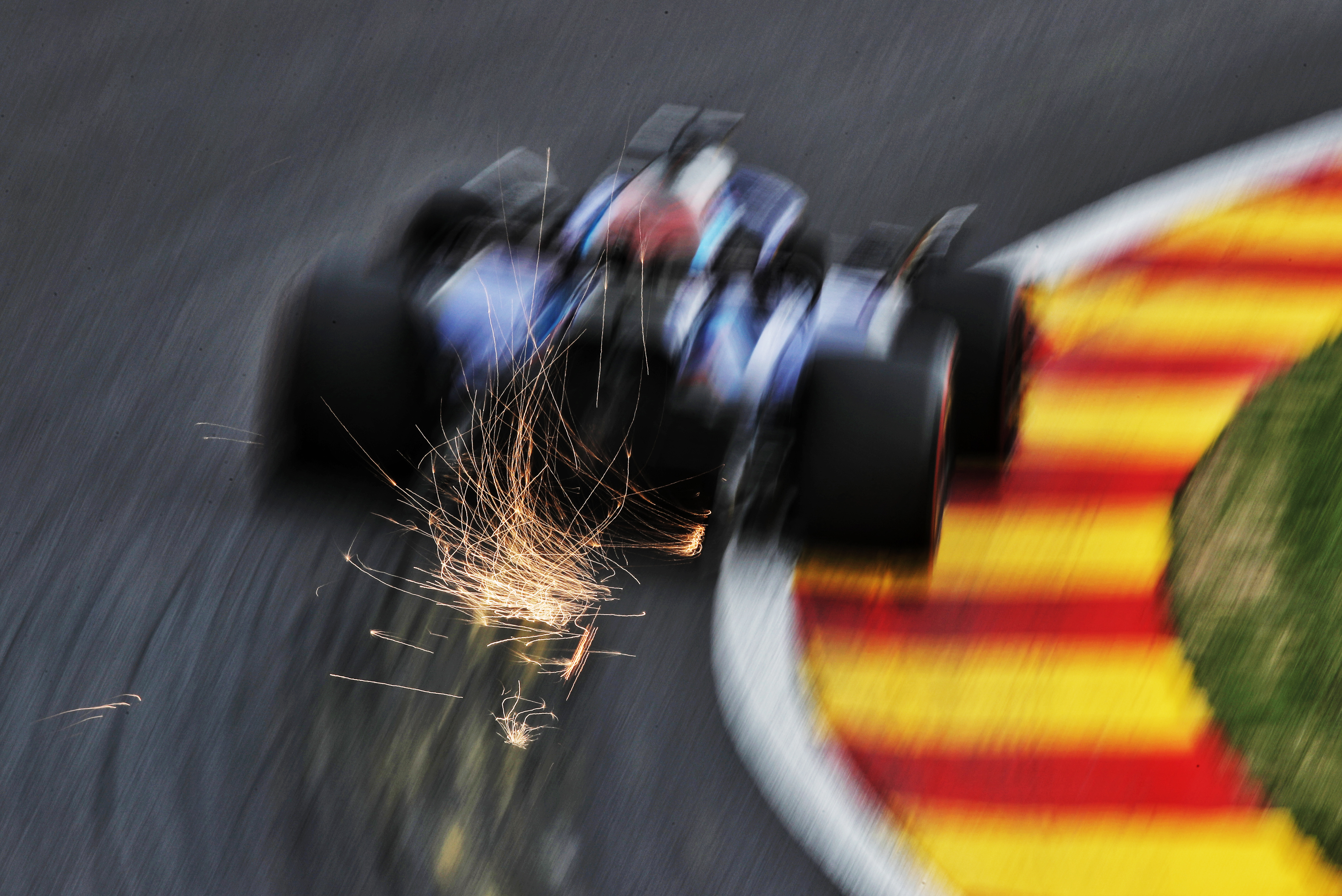 Motor Racing Formula One World Championship Belgian Grand Prix Qualifying Day Spa Francorchamps, Belgium