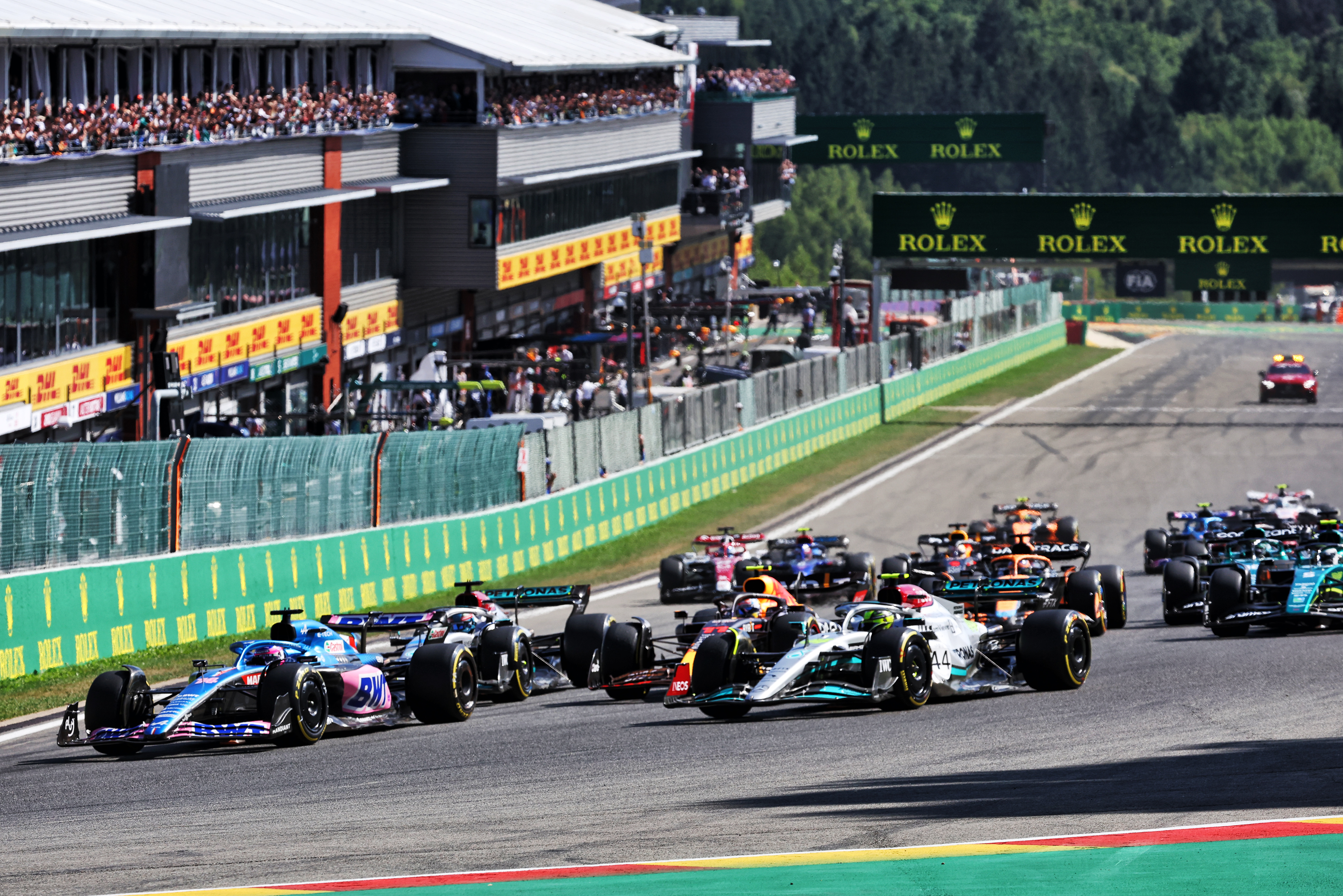 Motor Racing Formula One World Championship Belgian Grand Prix Race Day Spa Francorchamps, Belgium