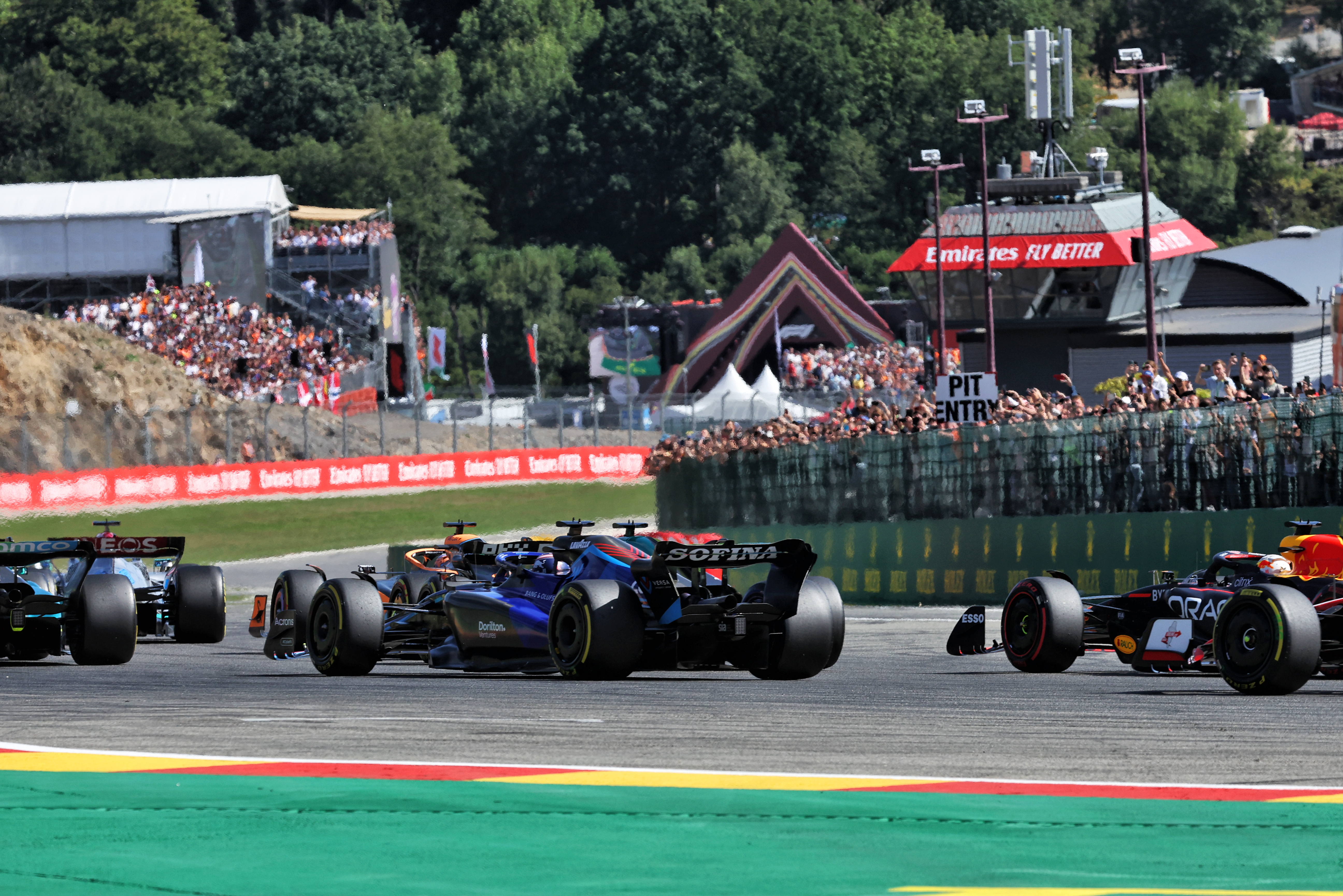 Motor Racing Formula One World Championship Belgian Grand Prix Race Day Spa Francorchamps, Belgium