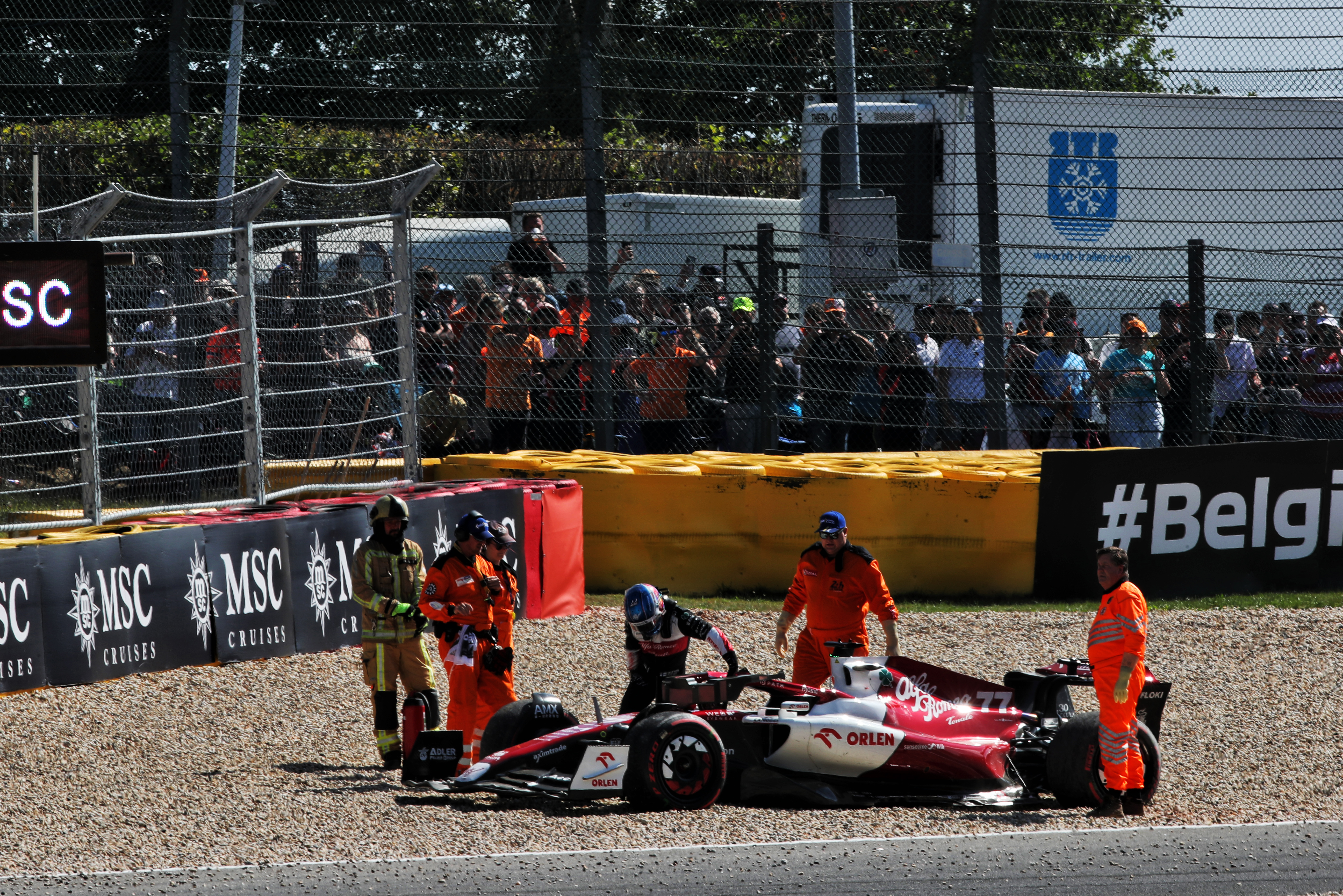 Motor Racing Formula One World Championship Belgian Grand Prix Race Day Spa Francorchamps, Belgium