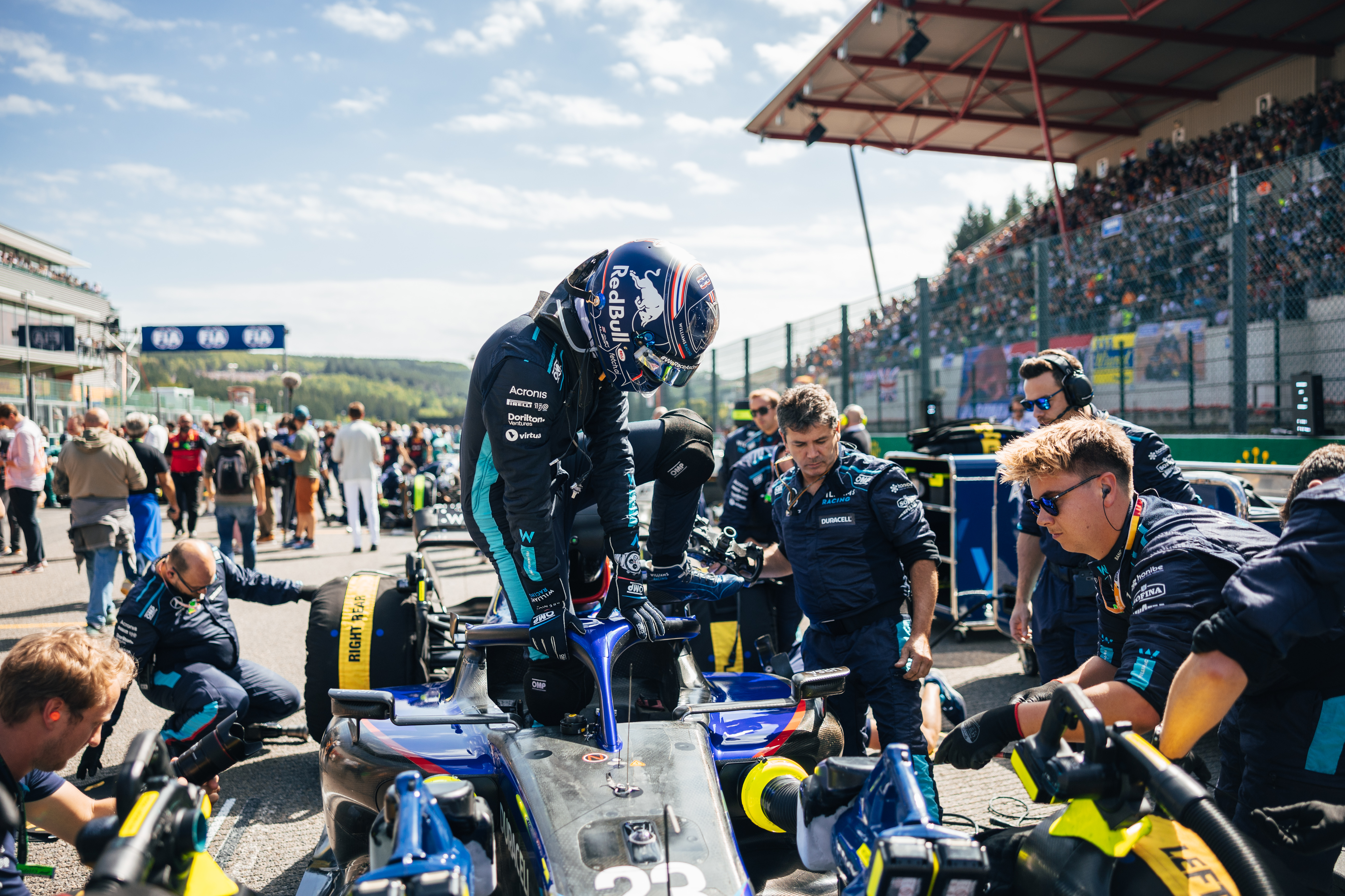 Motor Racing Formula One World Championship Belgian Grand Prix Race Day Spa Francorchamps, Belgium