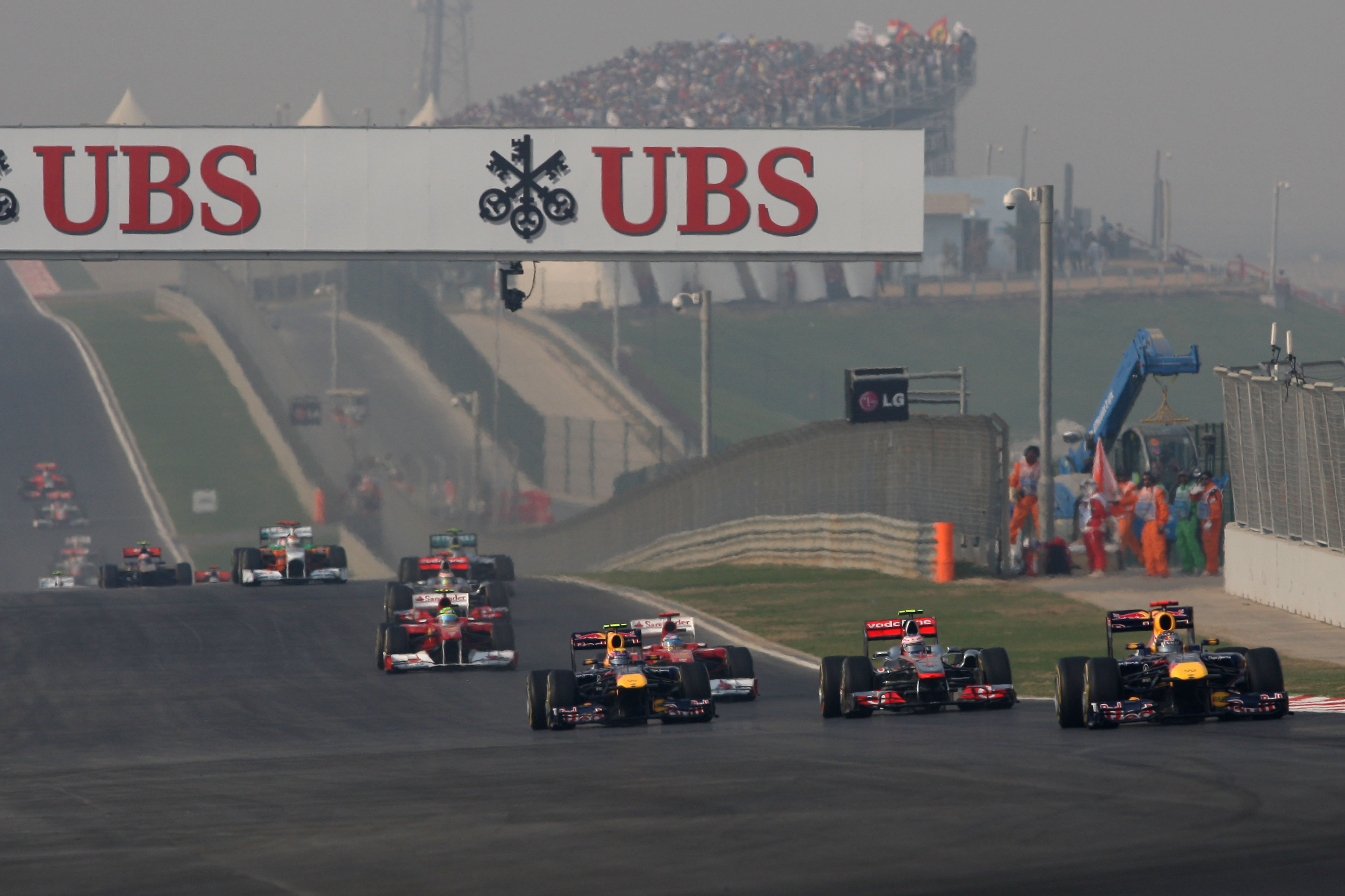 Formula 1 Grand Prix, India, Sunday Race