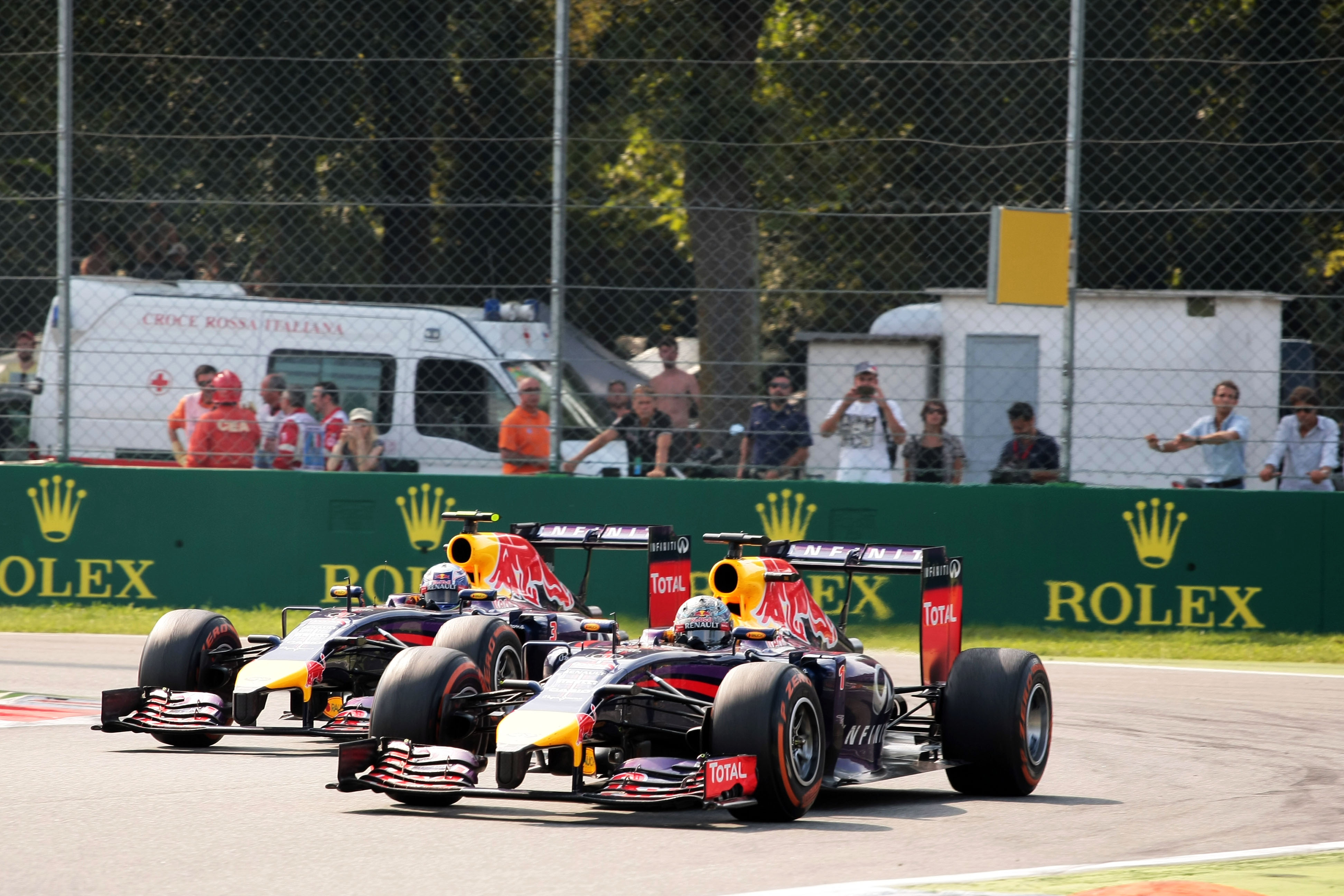 Motor Racing Formula One World Championship Italian Grand Prix Race Day Monza, Italy