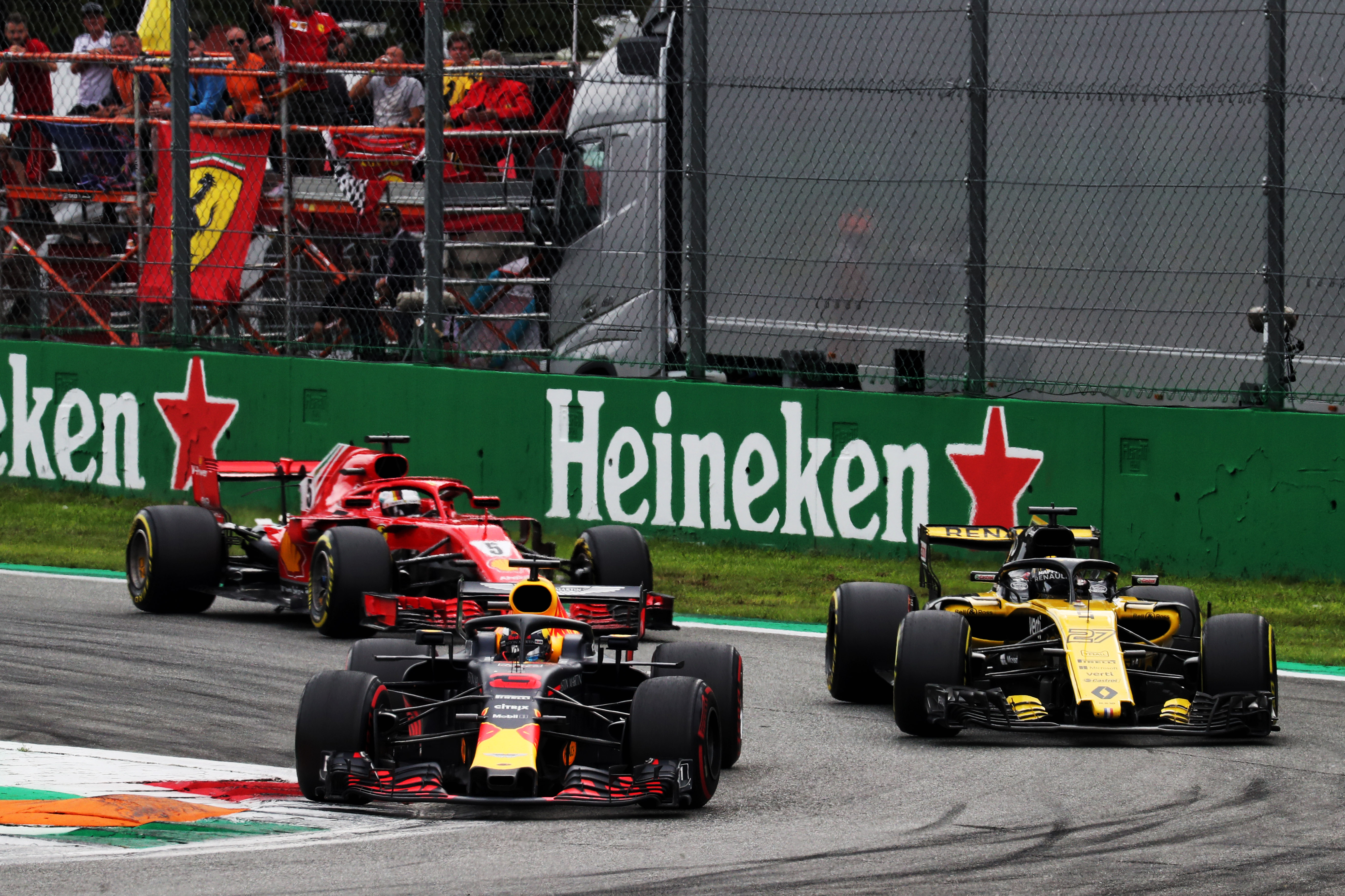 Motor Racing Formula One World Championship Italian Grand Prix Race Day Monza, Italy