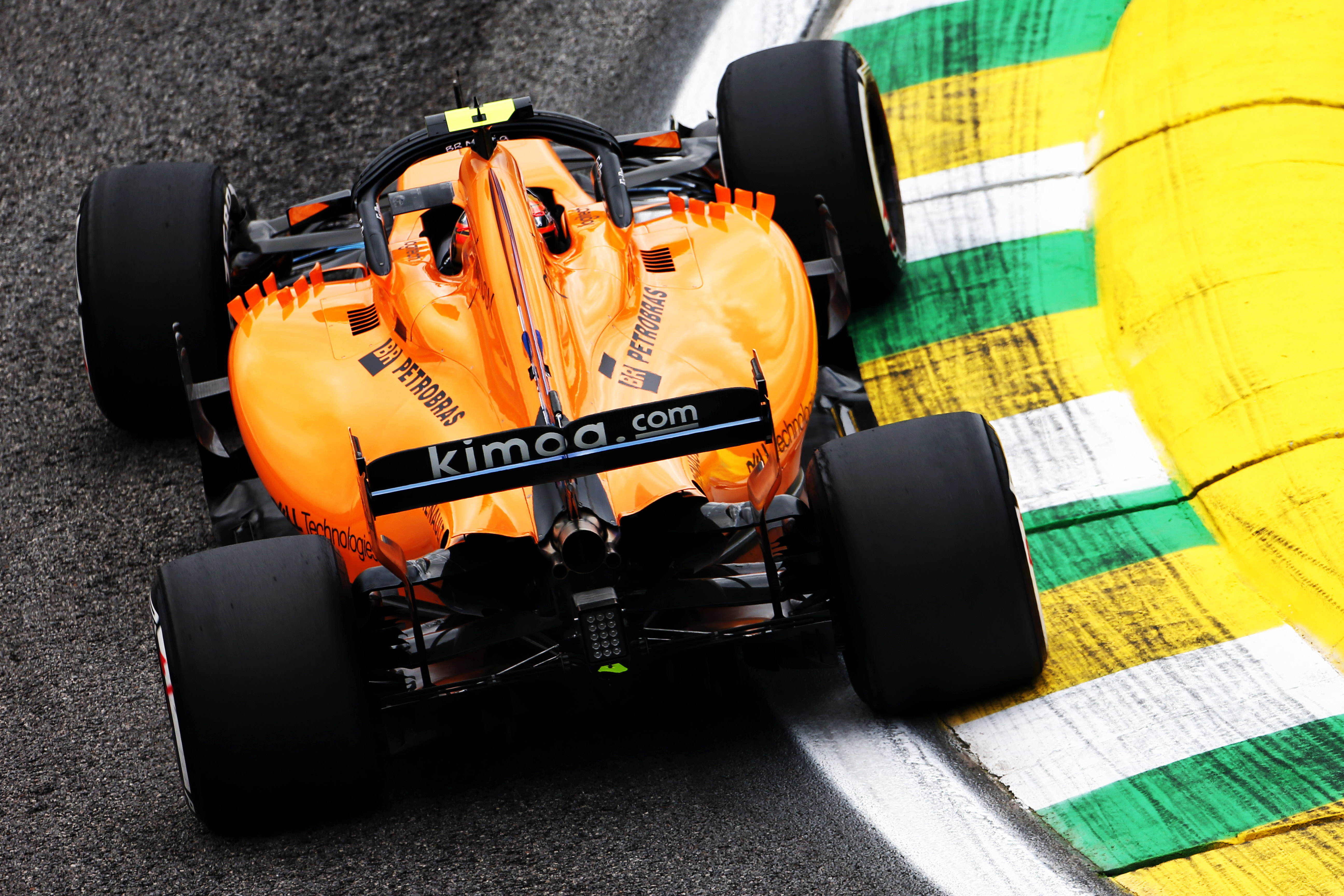 Motor Racing Formula One World Championship Brazilian Grand Prix Practice Day Sao Paulo, Brazil