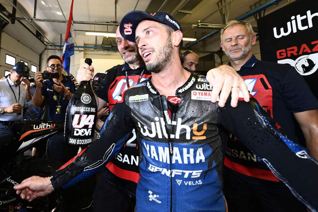 Andrea Dovizioso WithU RNF Yamaha MotoGP