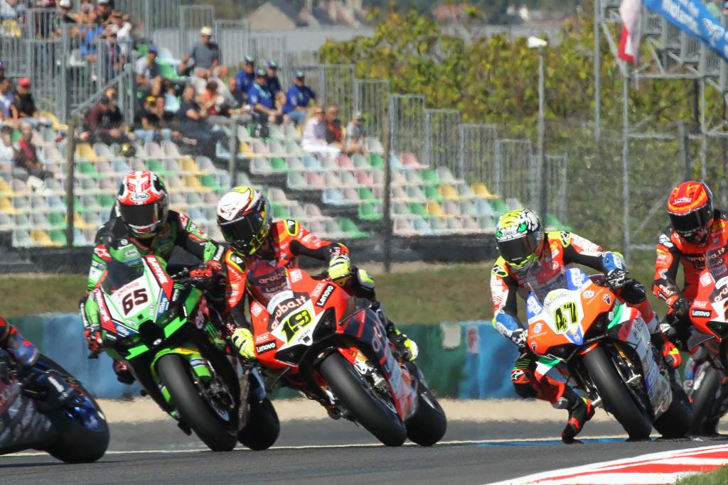 Alvaro Bautista Magny-Cours Ducati World Superbike