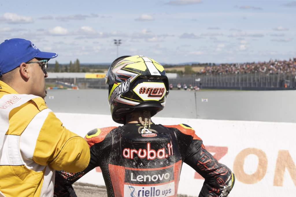 Alvaro Bautista Magny-Cours Ducati World Superbike