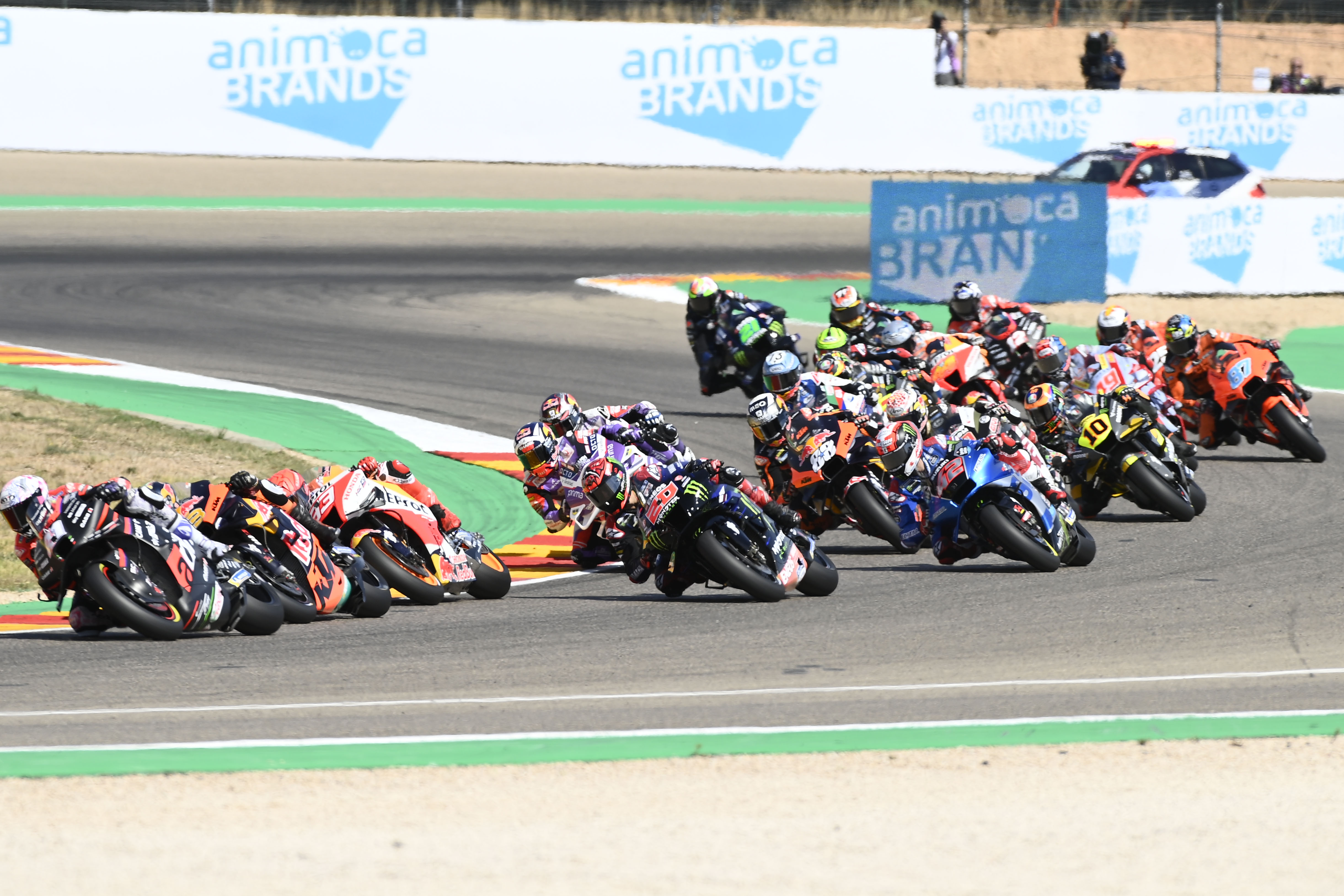 MotoGP Aragon start