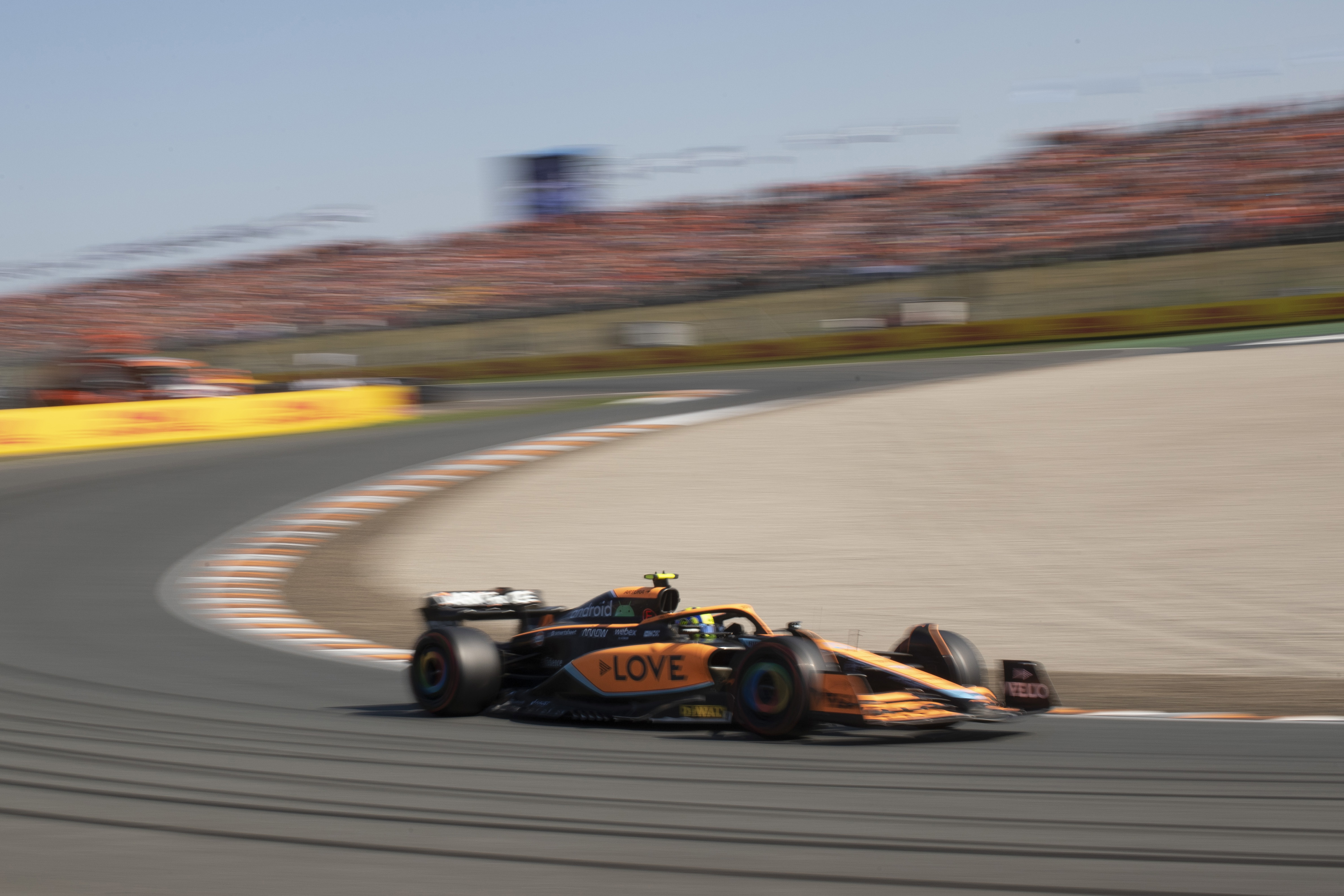 Lando Norris, Mclaren Mcl36 Exiting A Corner