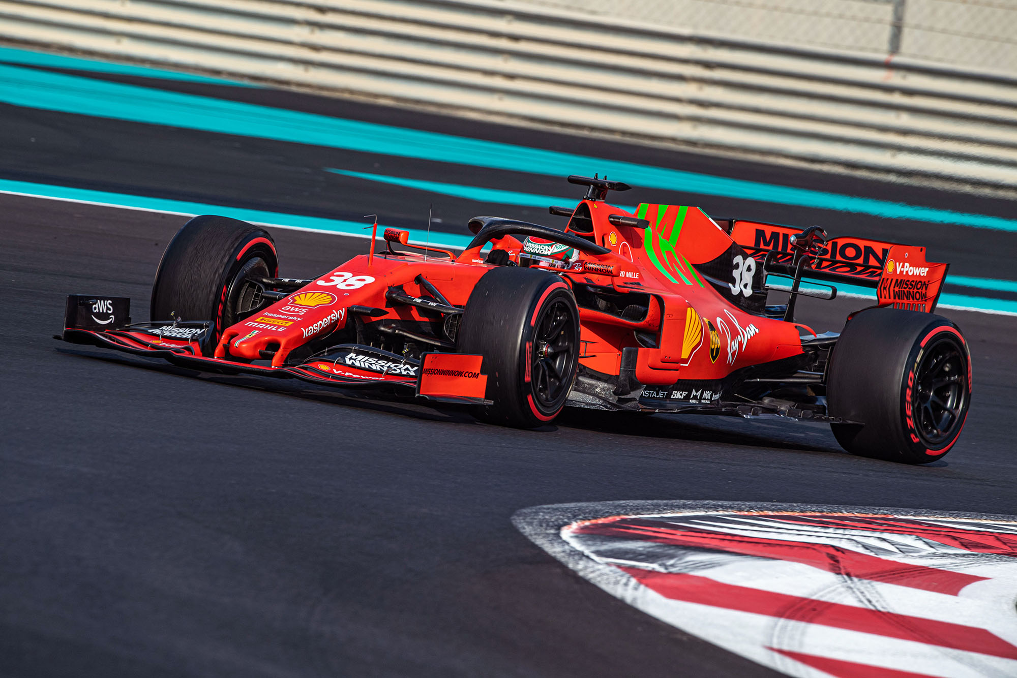 210161 Scuderia Ferrari Pre Season Test Day 1 Abu Dhabi