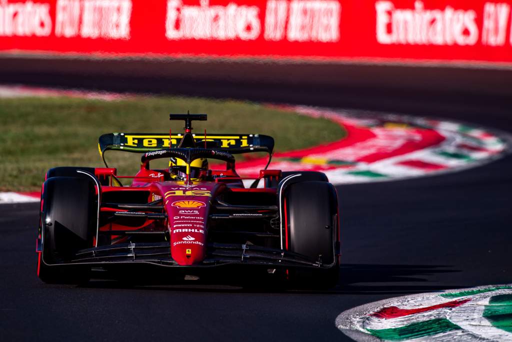 Charles Leclerc Ferrari F1 Italian GP Monza