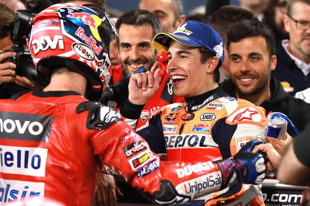 Andrea Dovizioso Marc Marquez MotoGP