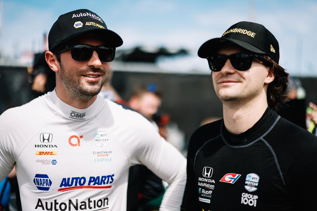 Alexander Rossi And Colton Herta Firestone Grand Prix Of Monterey By Joe Skibinski Referenceimagewithoutwatermark M71113