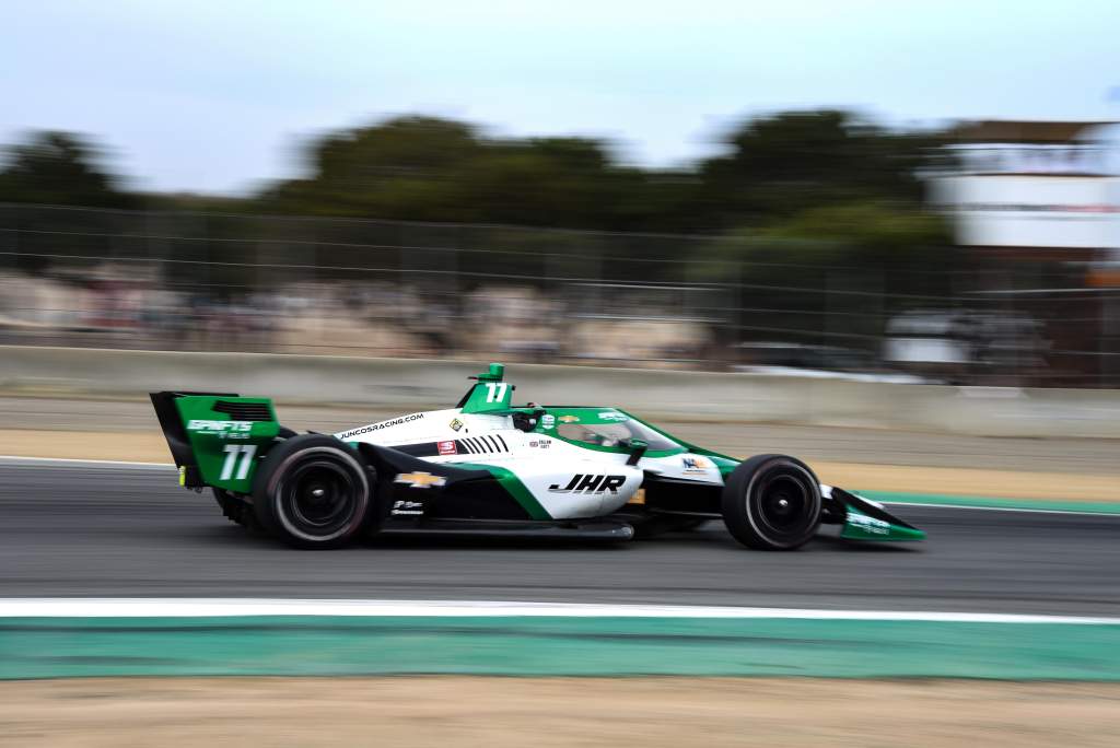 Callum Ilott Juncos IndyCar Laguna Seca