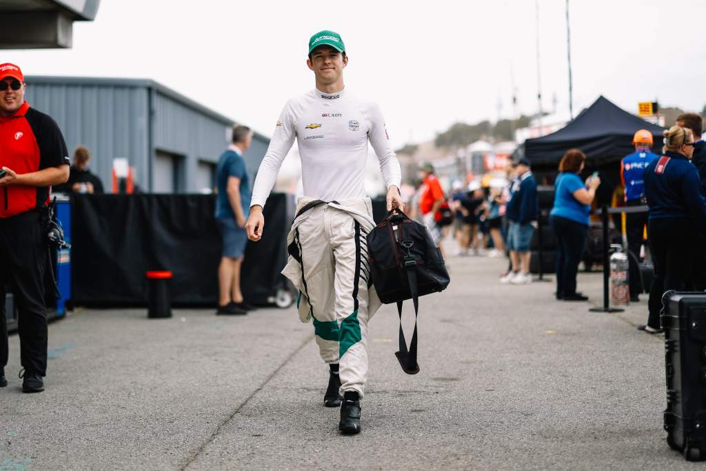 Callum Ilott Juncos IndyCar Laguna Seca