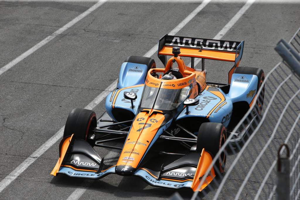 Felix Rosenqvist Arrow McLaren SP IndyCar