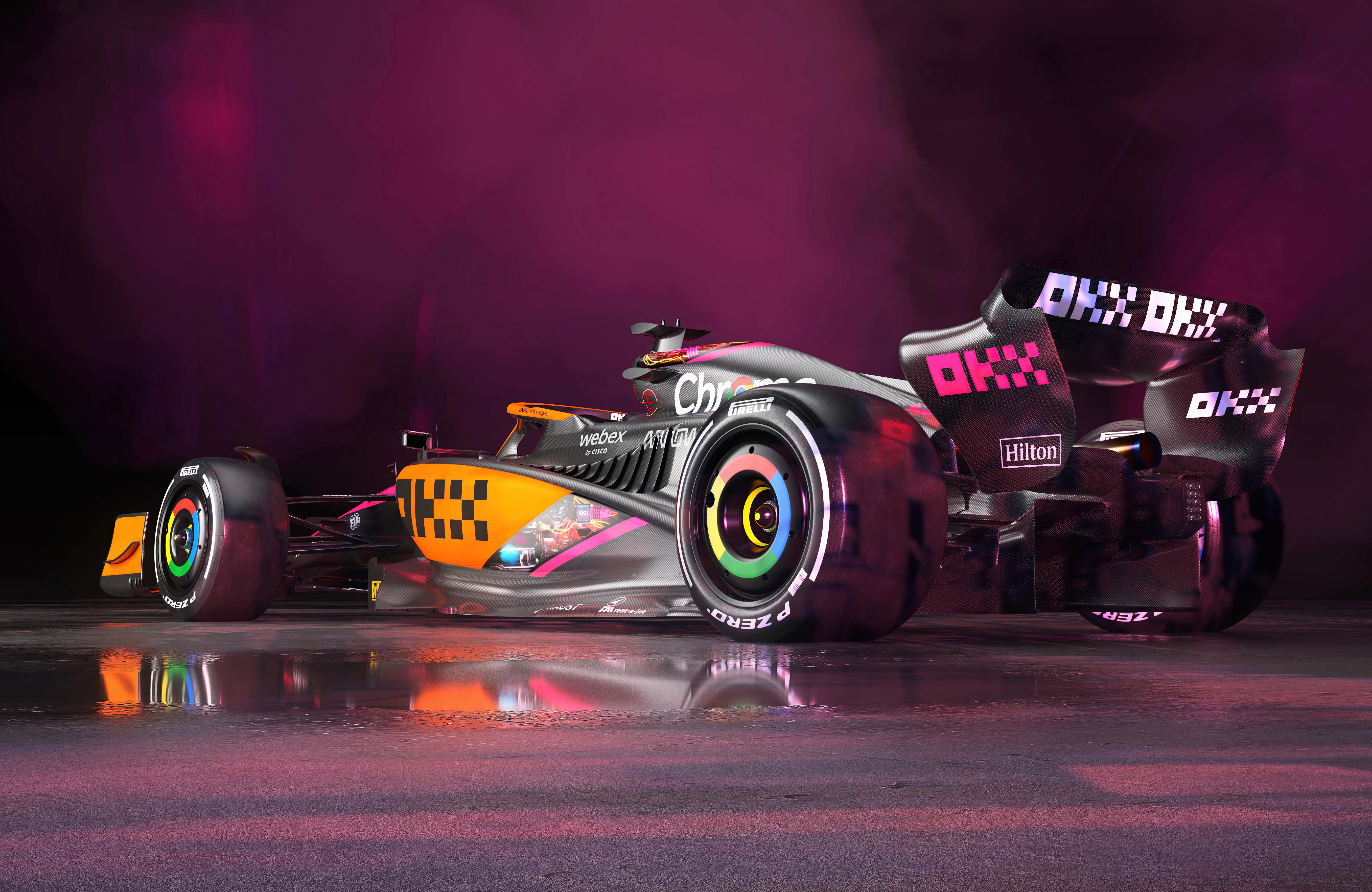 GALLERY: Check out Alpine's special pink livery for the Bahrain and Saudi  Arabian GPs