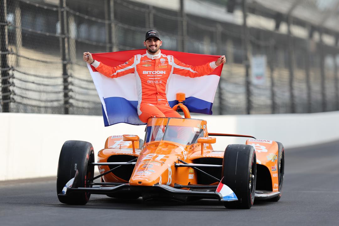 Rinus Veekay Indianapolis 500 Front Row By Chris Owens Referenceimagewithoutwatermark M58808